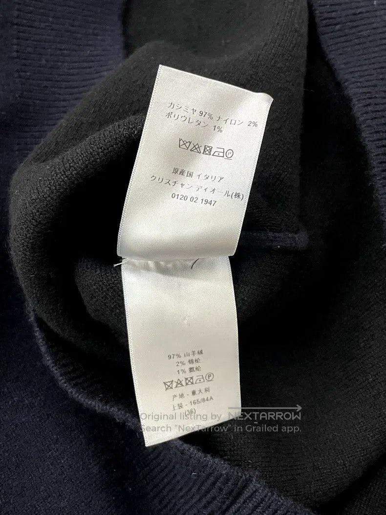 Dior Dior Dark blue back 8-character letter hooded sweatshirt Size XS / US 0-2 / IT 36-38 - 6 Thumbnail