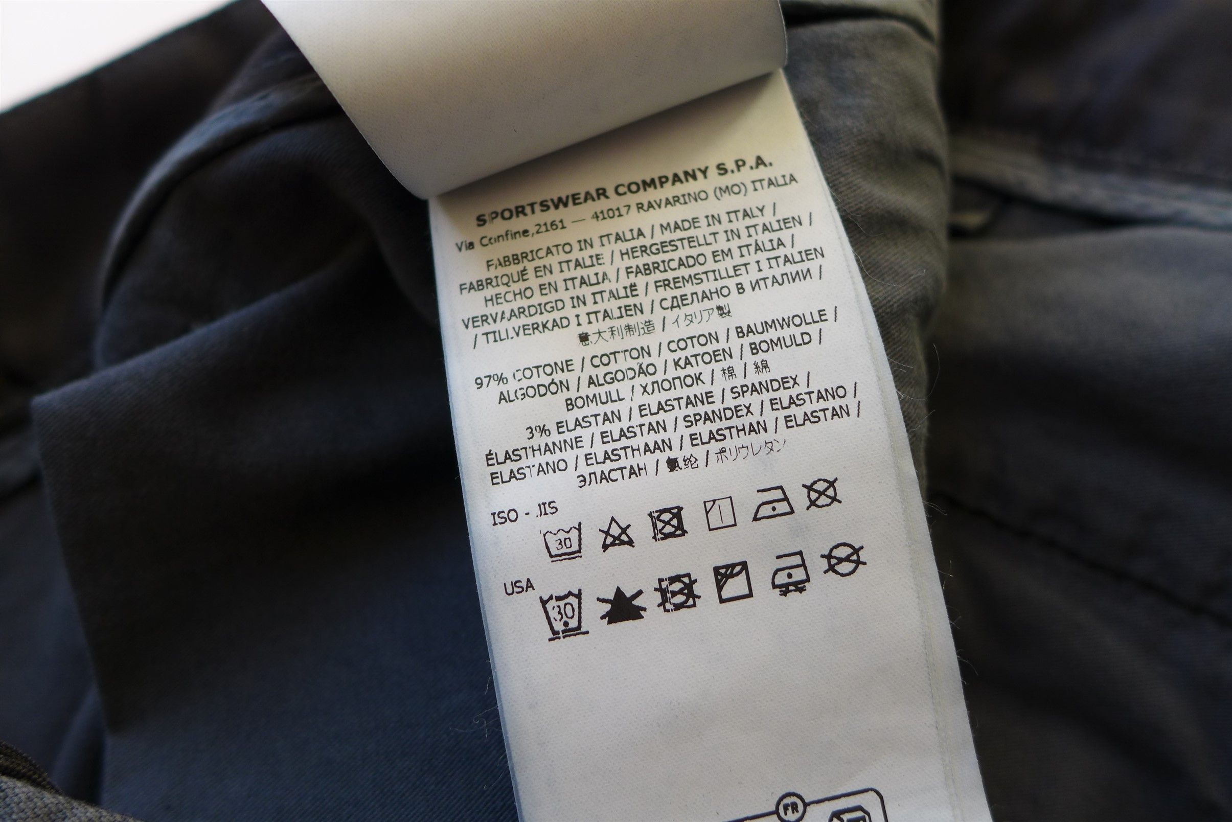 Stone Island Stone Island Trousers Pants Grey Garment Dyed Cotton Size US 31 - 15 Thumbnail