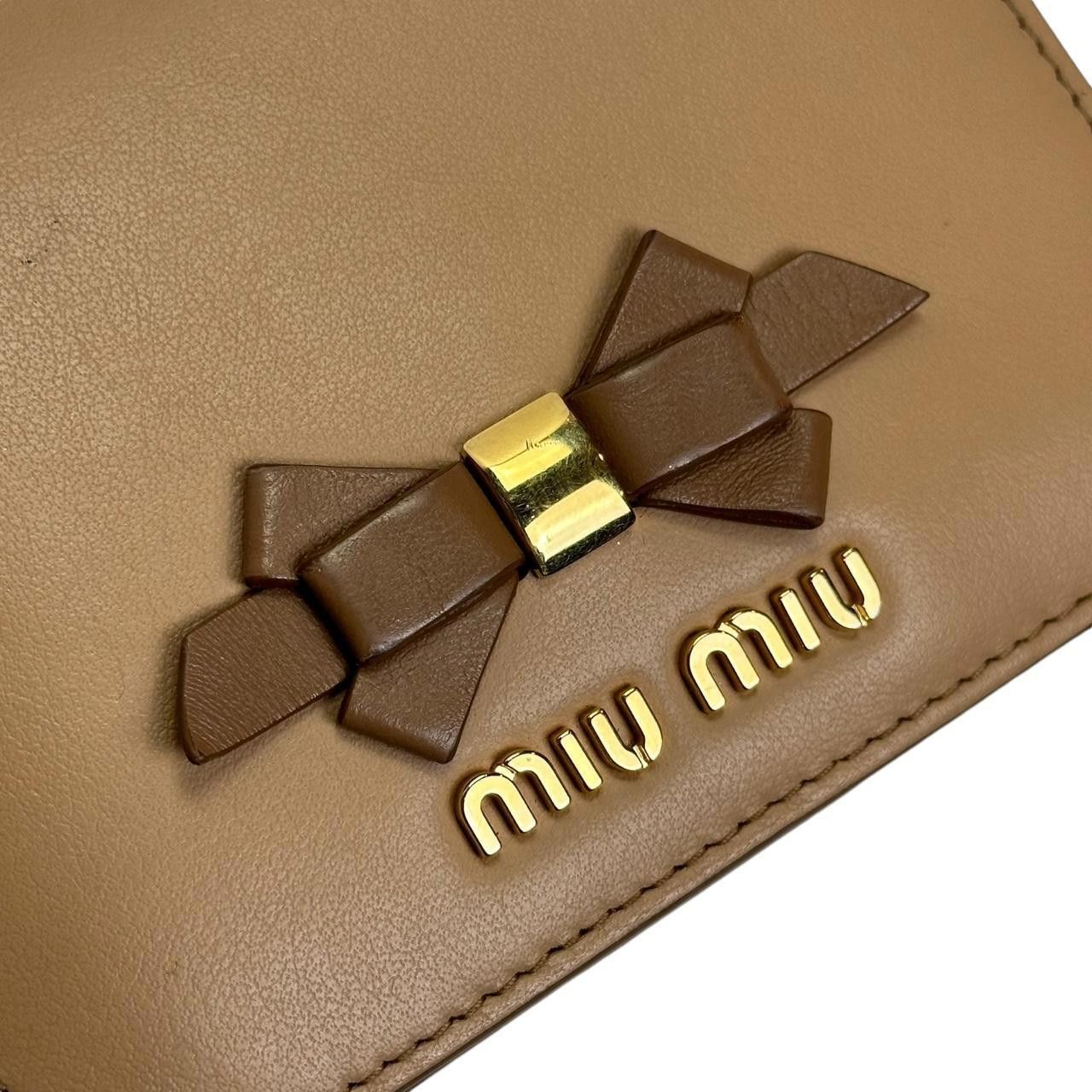 Miu Miu Miu Miu Women's Brown and Tan Wallet Size ONE SIZE - 2 Thumbnail
