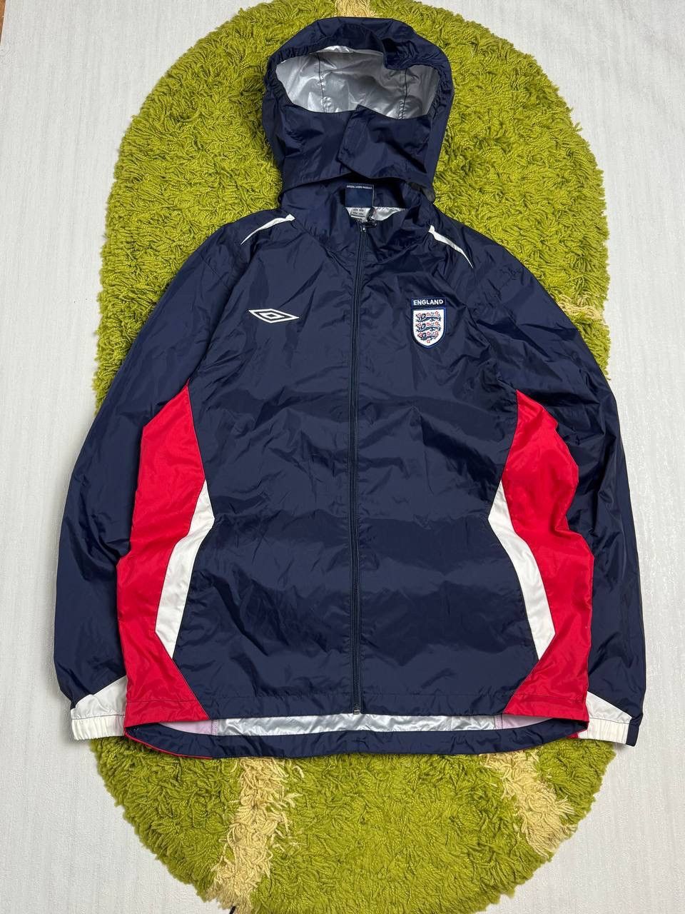 Umbro Vintage Umbro England Soccer Track Jacket Size US L / EU 52-54 / 3 - 1 Thumbnail