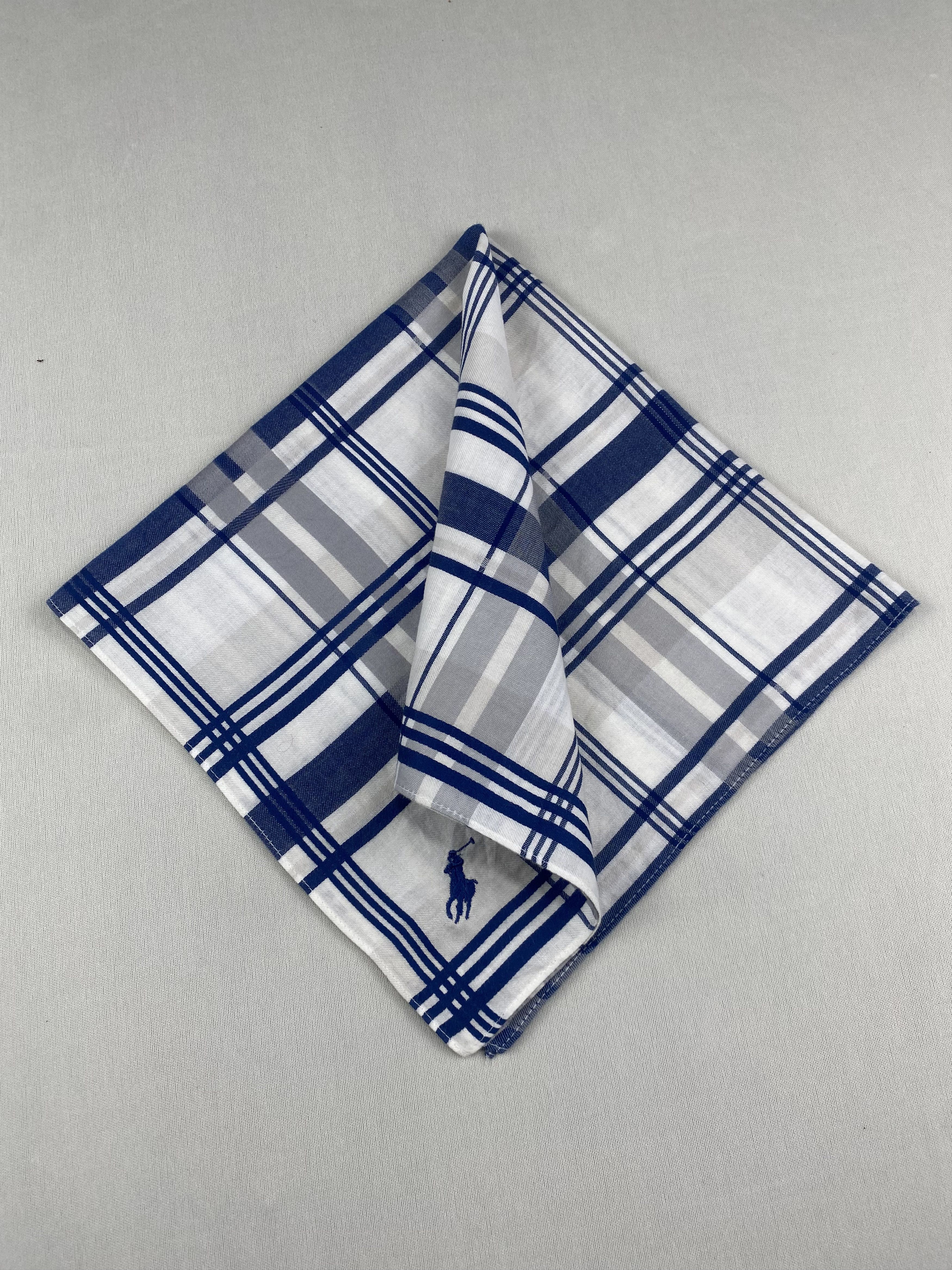 Polo Ralph Lauren Vintage Polo Handkerchief Pocket Square Bandana HM0002 Size ONE SIZE - 2 Thumbnail