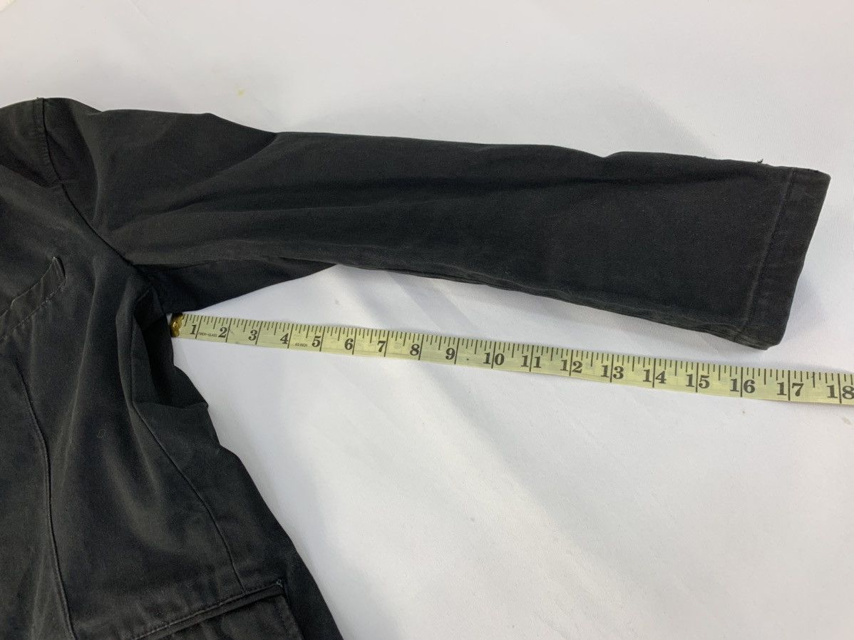 Japanese Brand Vintage Kansai Yamamoto Black Khakis Coat Jacket Size US L / EU 52-54 / 3 - 11 Thumbnail