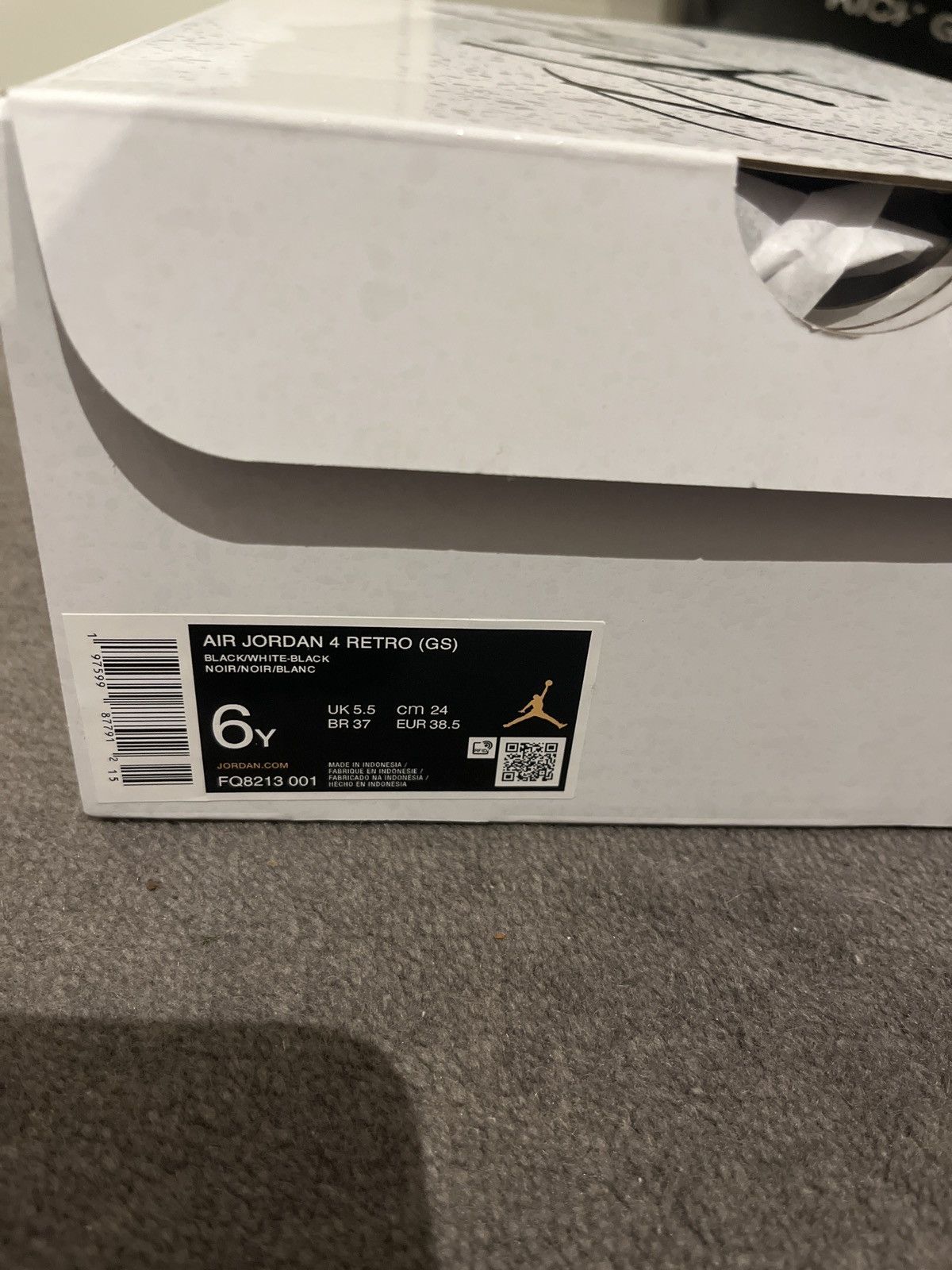Jordan Brand Jordan 4 white thunder Size US 6 / EU 39 - 7 Thumbnail