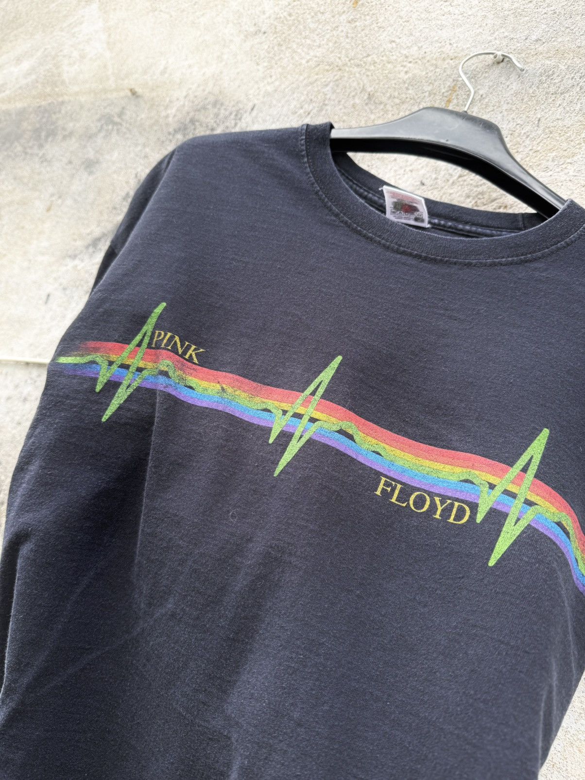 Pink Floyd 00s Pink Floyd Dark Side of the Moon Metal Rock Tees y2k Size US XL / EU 56 / 4 - 4 Thumbnail