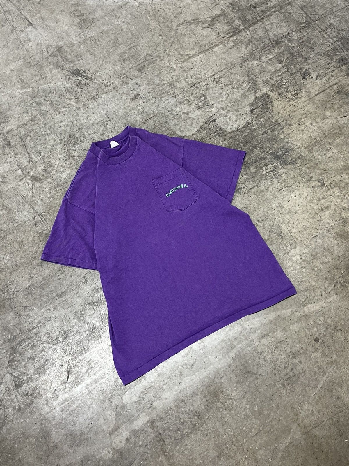 Camel × Vintage Camel cigarettes vintage 90s tee shirt rare hype pocket tee Size US L / EU 52-54 / 3 - 5 Thumbnail