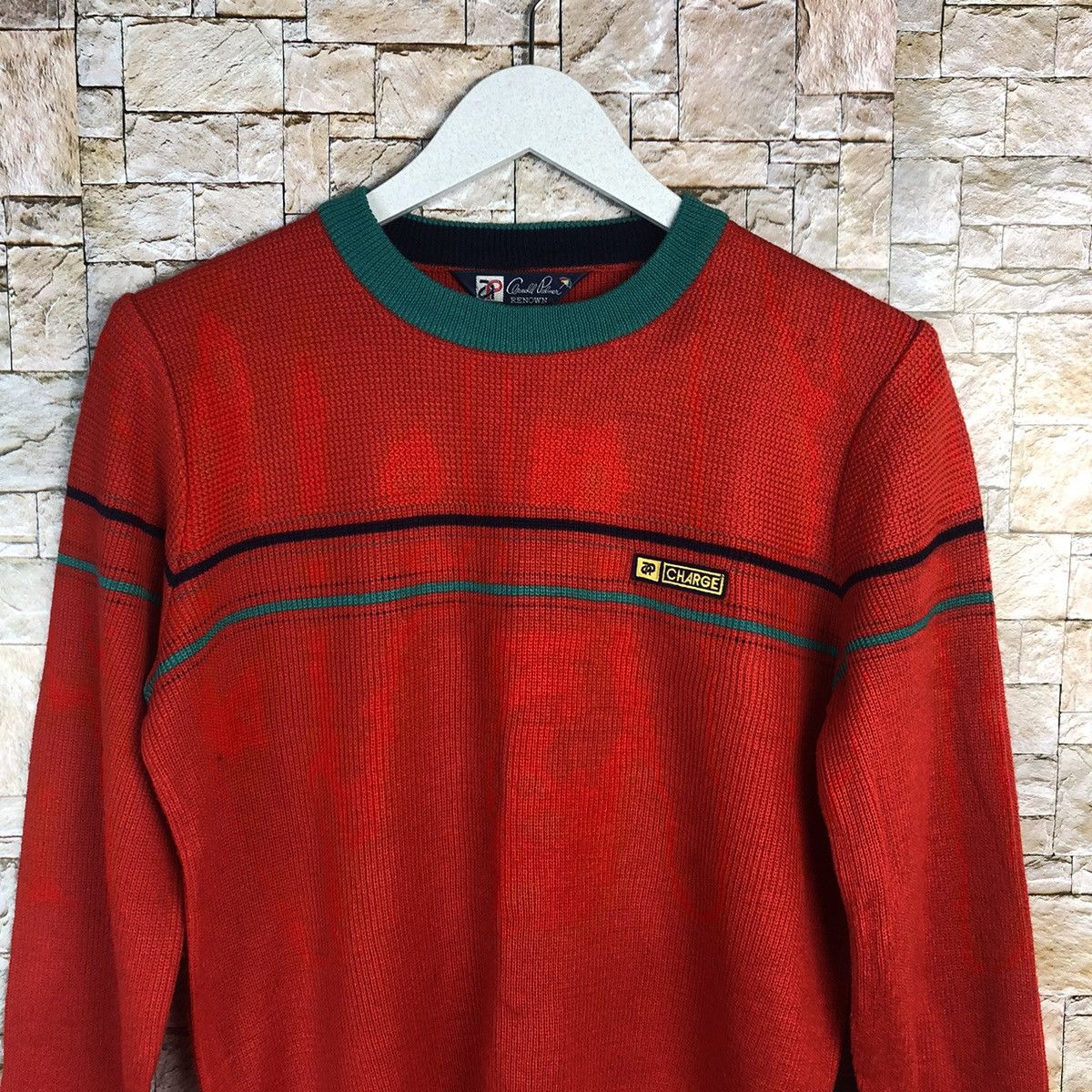 Japanese Brand × Vintage Arnold Palmer vintage Red knitwear sweatshirt #A891 Size L / US 10 / IT 46 - 5 Thumbnail