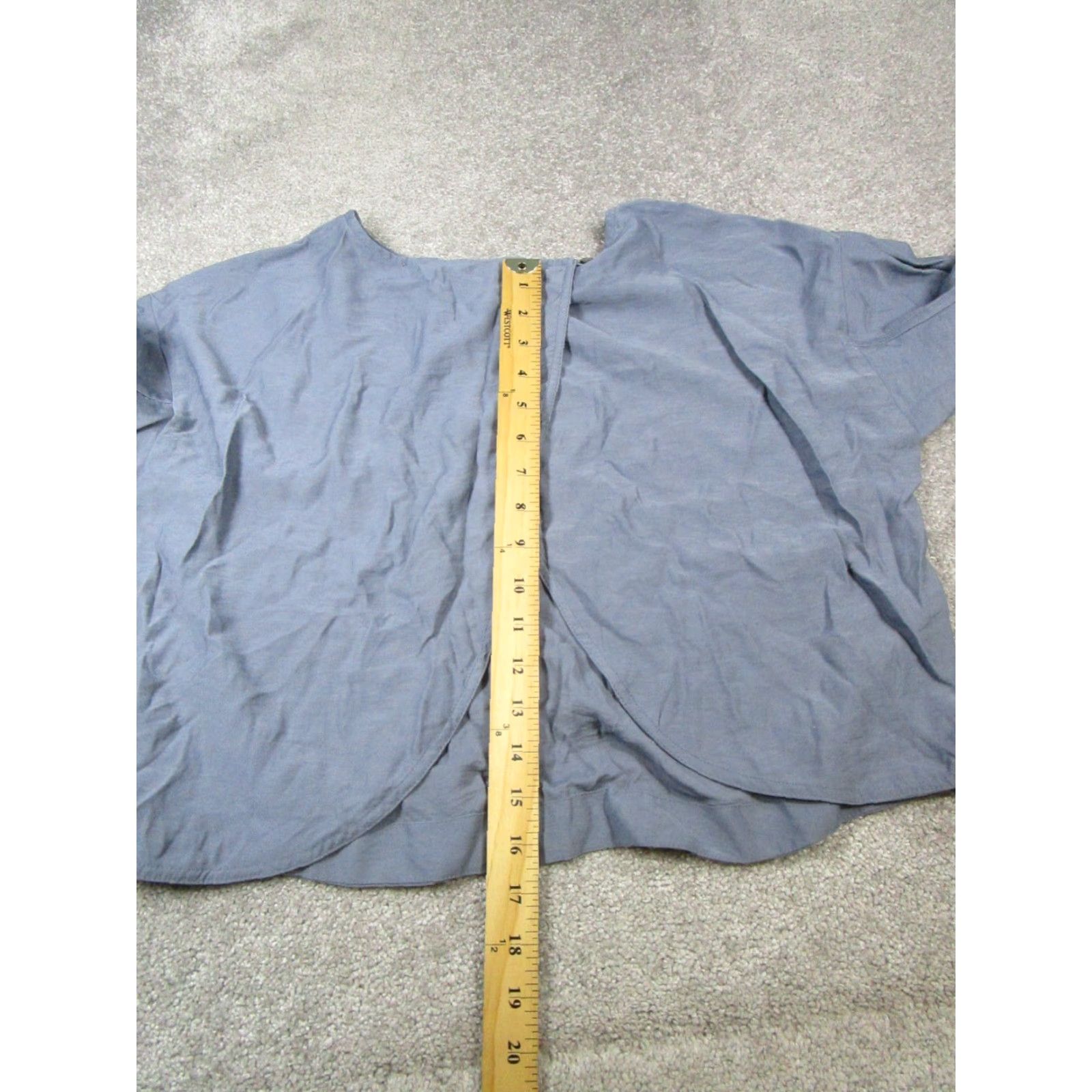 Madewell Madewell Shirt Womens XS Blue Blouse Size XS / US 0-2 / IT 36-38 - 7 Thumbnail