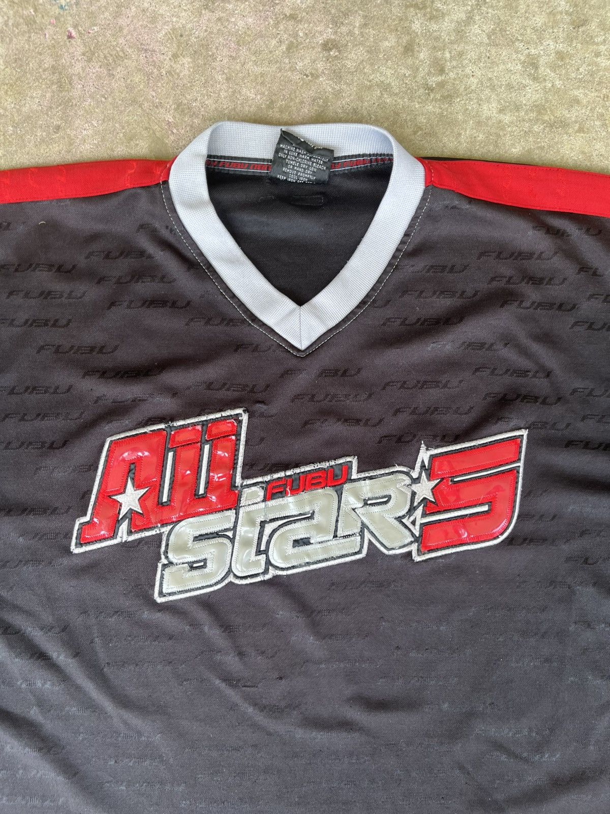 Fubu Crazy Vintage Fubu Jersey XXXL 92’ Size US XXL / EU 58 / 5 - 5 Thumbnail