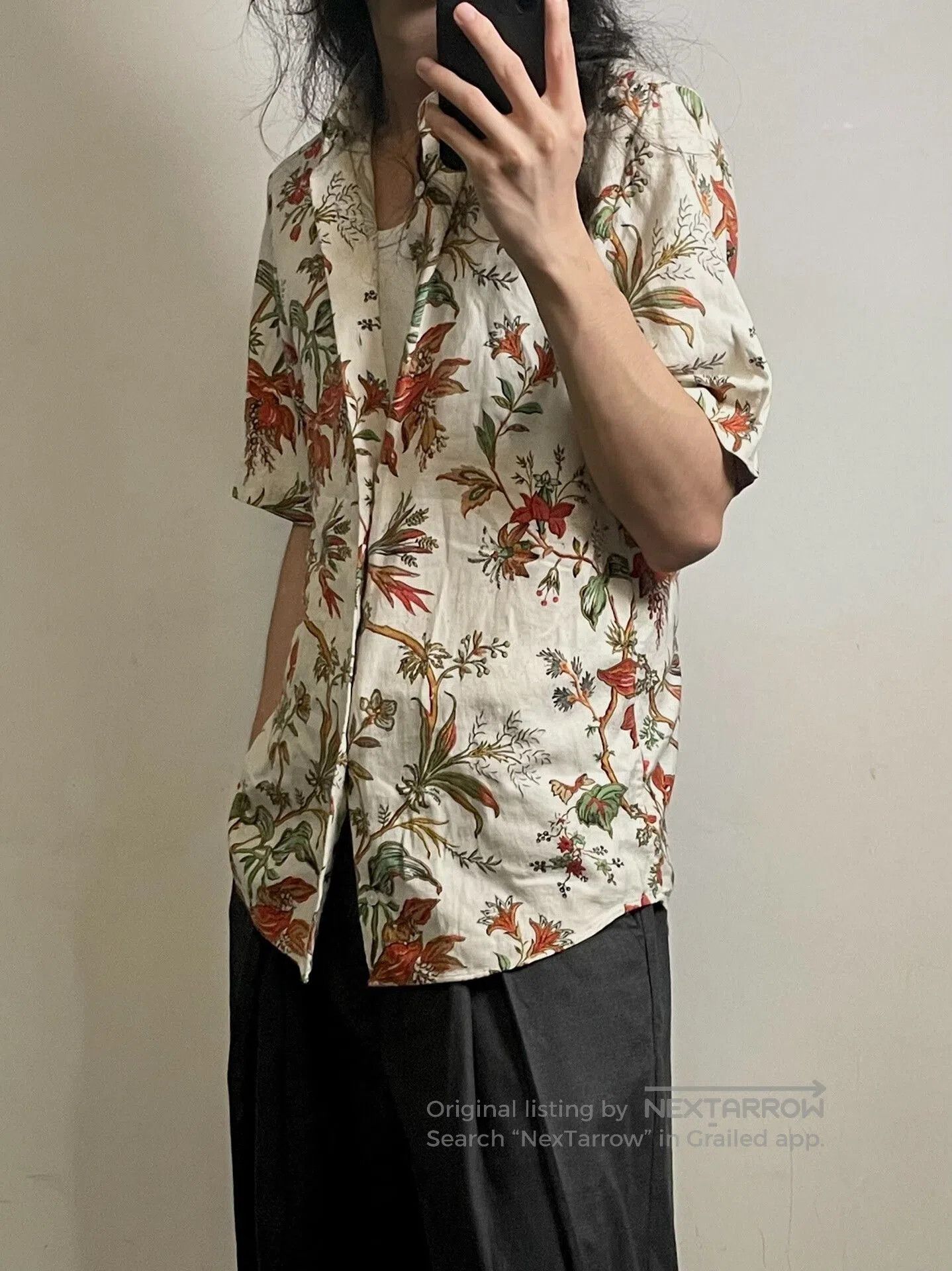 McQ Alexander McQueen Alexander McQueen Floral Print Shirt. Size US L / EU 52-54 / 3 - 3 Thumbnail