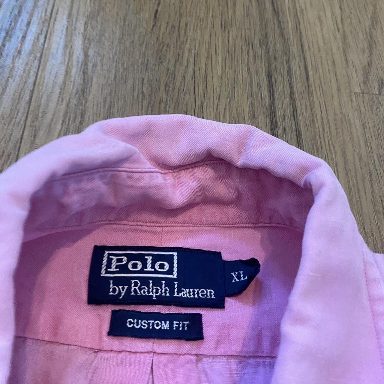 Polo Ralph Lauren Pink Polo Ralph Lauren button-up shirt Vintage Retro Size US XL / EU 56 / 4 - 5 Thumbnail