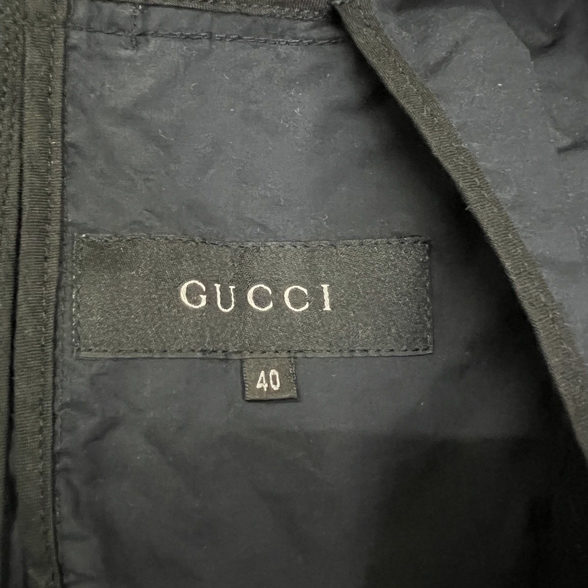 Gucci 💥 Gucci Zipper Rider Moto Jacket Made In italy size 40 Size S / US 4 / IT 40 - 15 Thumbnail