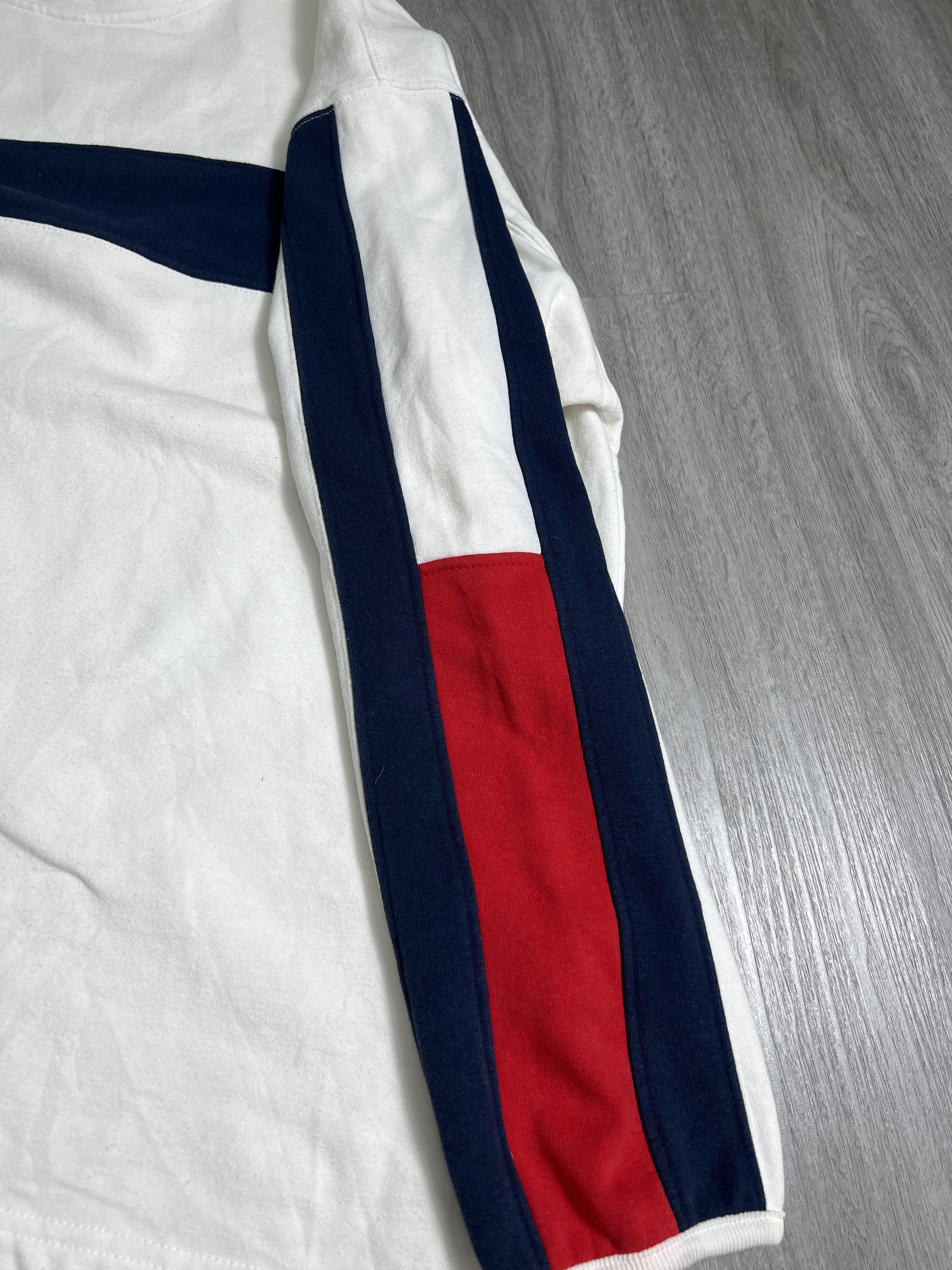 Tommy Jeans Vintage Tommy Jeans Striped Sweatshirt (XL) JKA192 Size US XL / EU 56 / 4 - 4 Thumbnail
