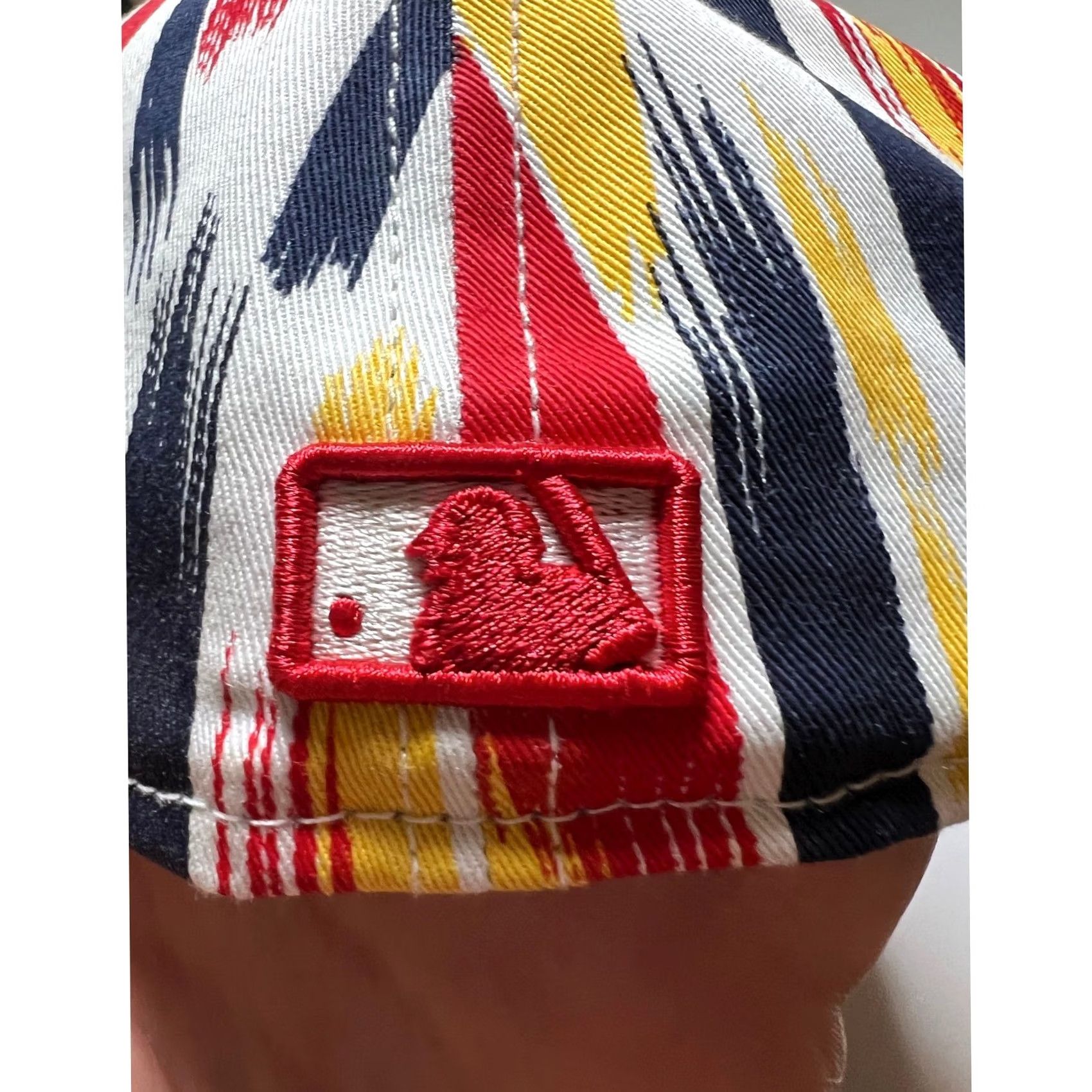 New Era New Era Mets Hat Mens 7 5/8 Multicolor Abstract Brushstroke 59FIFTY MLB Cap Size ONE SIZE - 6 Thumbnail