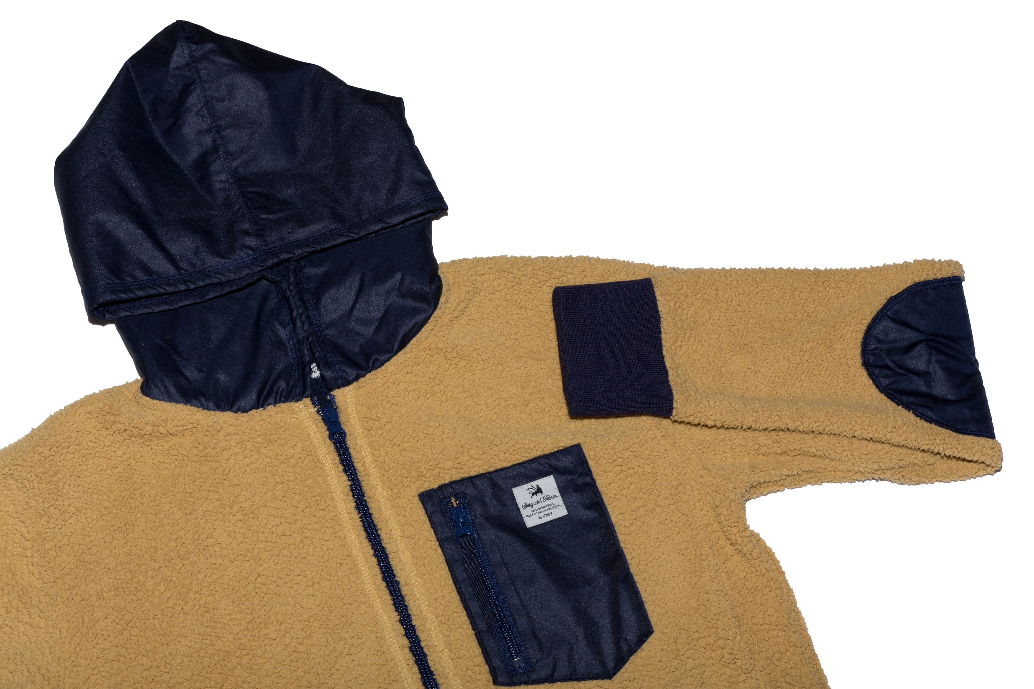 Sasquatchfabrix GOLD SHERPA ZIP POCKET HOODIE Size US S / EU 44-46 / 1 - 3 Thumbnail