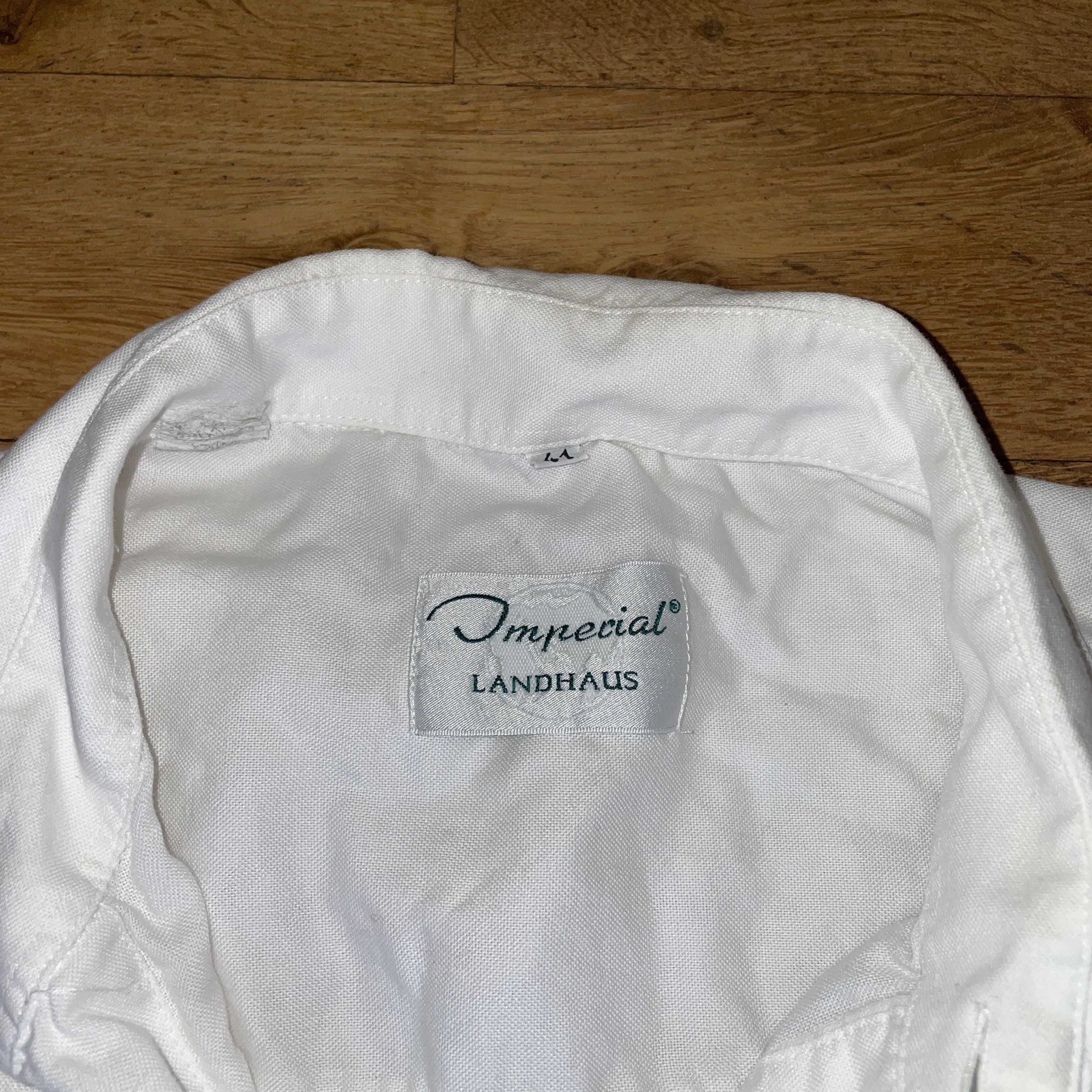 Vintage Imperial Landhaus Bavarian Hunting Shirt Vintage Size 41 Size US L / EU 52-54 / 3 - 2 Thumbnail