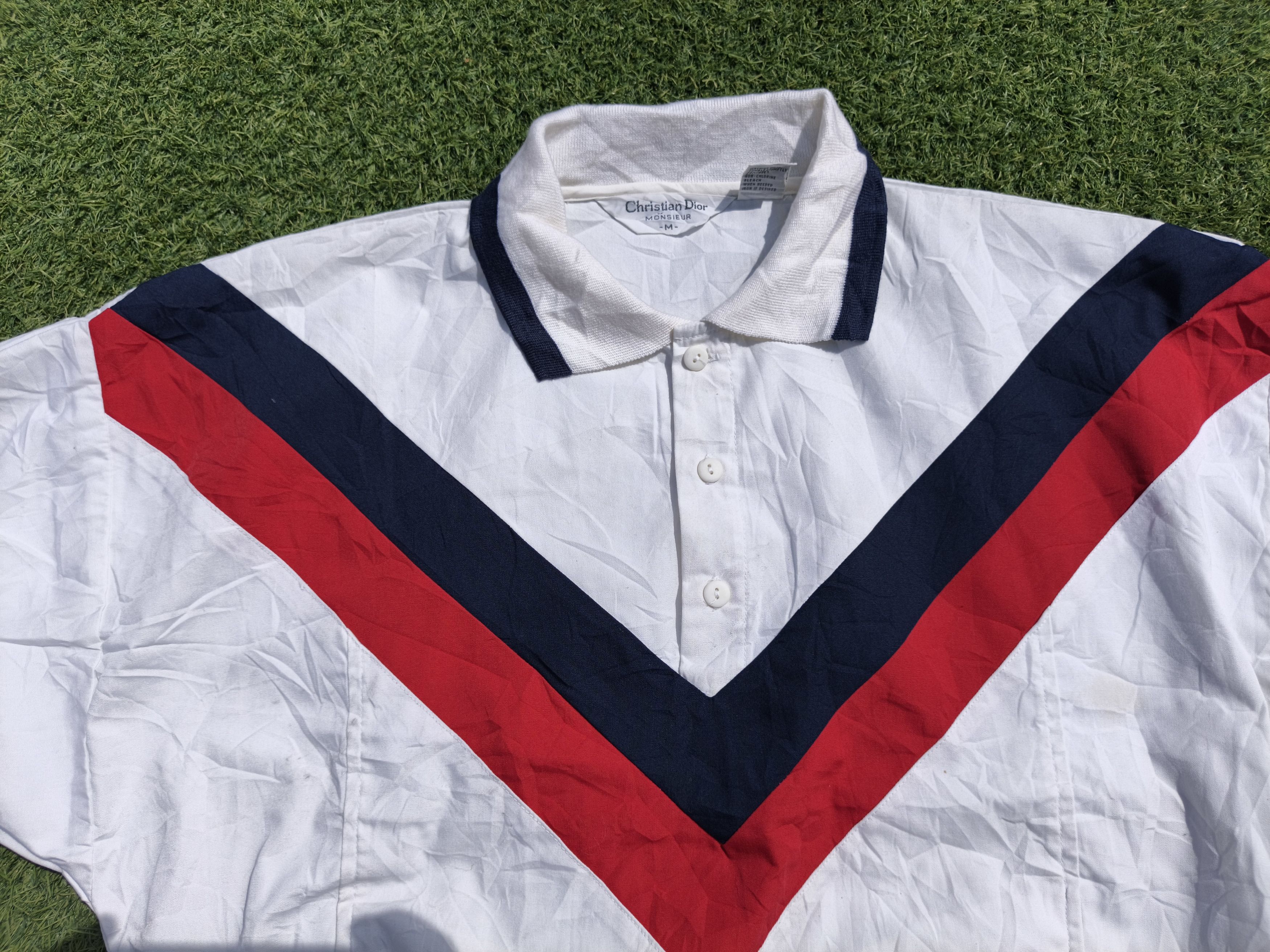 Christian Dior Monsieur CHRISTIAN DIOR Monsieur Vintage 80's PullOver Shirt Size US M / EU 48-50 / 2 - 3 Thumbnail