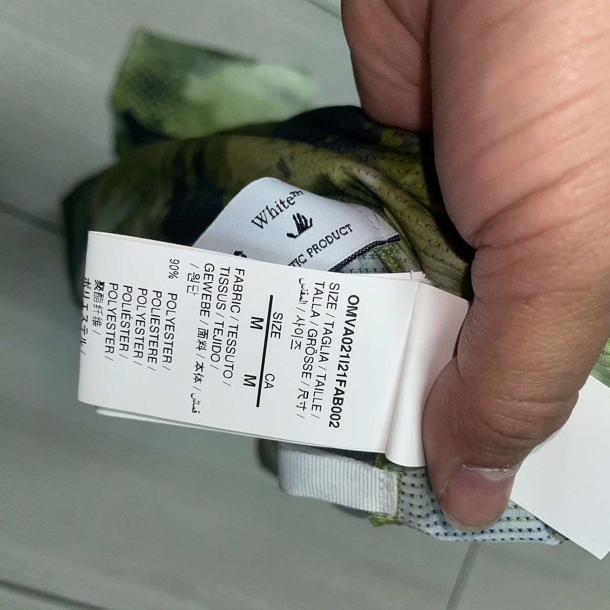 Off-White Off White Active T-shirt Camo Size US M / EU 48-50 / 2 - 4 Thumbnail