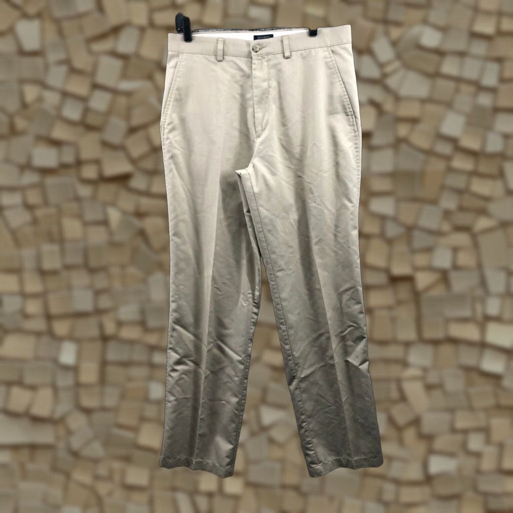 Dockers Dockers Straight Fit Pants Mens Size 34x34 Mid Rise Medium Wash Beige Size US 34 / EU 50 - 1 Thumbnail