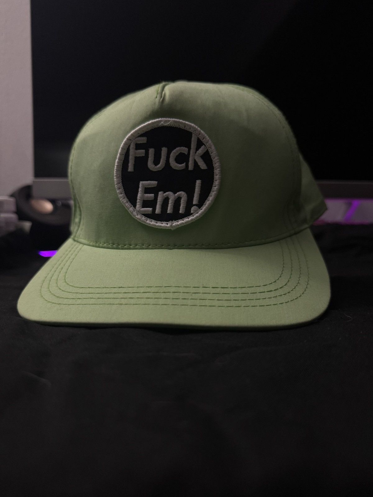 Supreme Supreme FUCK EM Snapback Size ONE SIZE - 1 Thumbnail