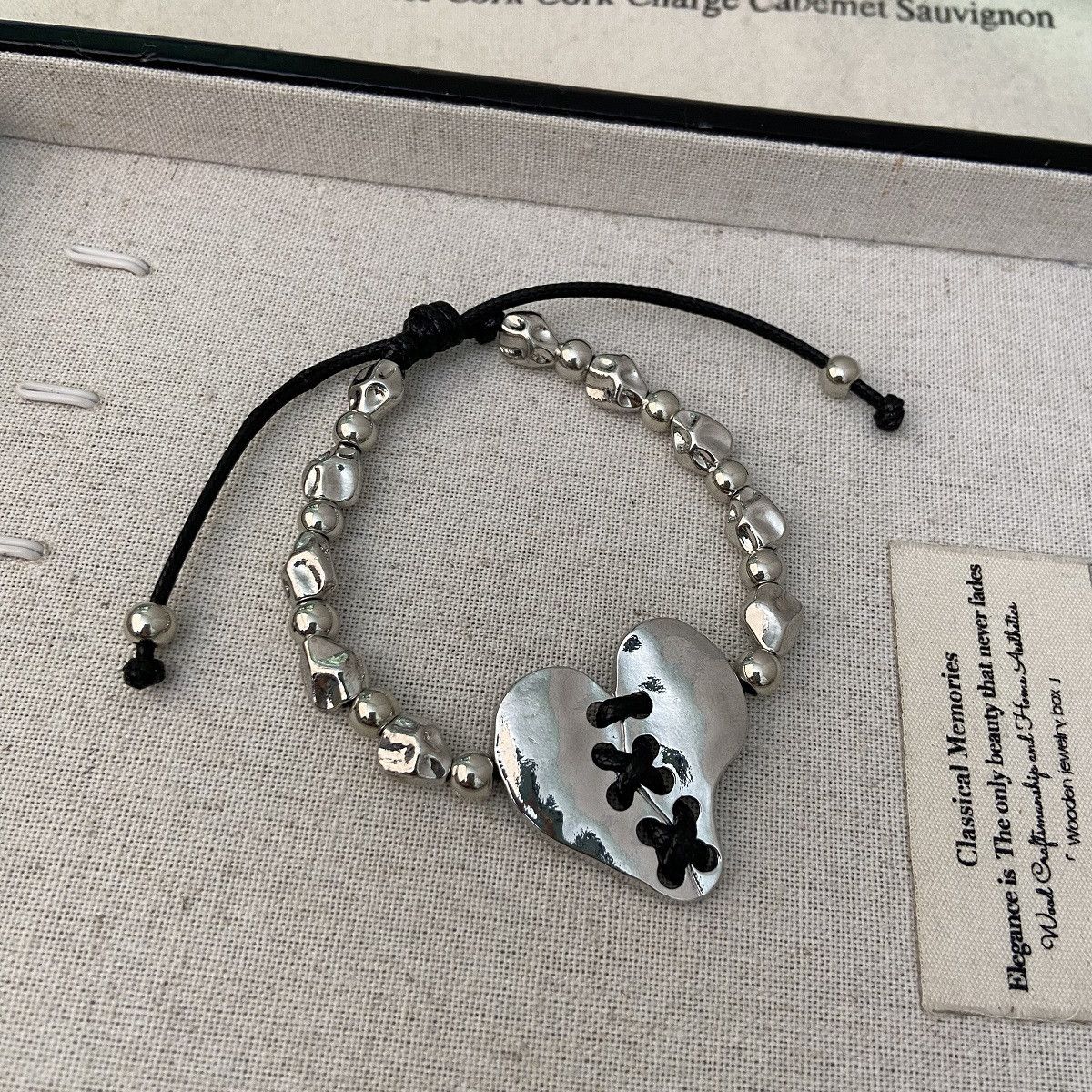 Jewelry HeartsHip-hop Bracelet Y2K Punk Chain Gotch Bracelets Chains Size ONE SIZE - 4 Thumbnail