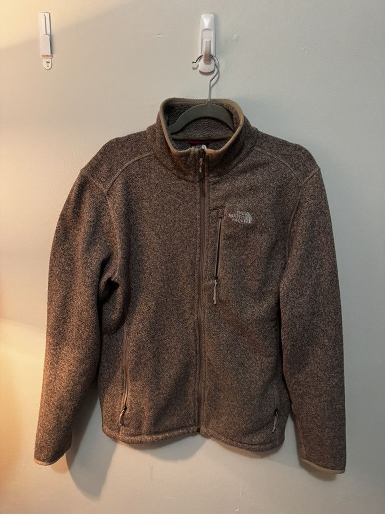The North Face North Face Fleece zip-up (Brown) Size US M / EU 48-50 / 2 - 1 Thumbnail