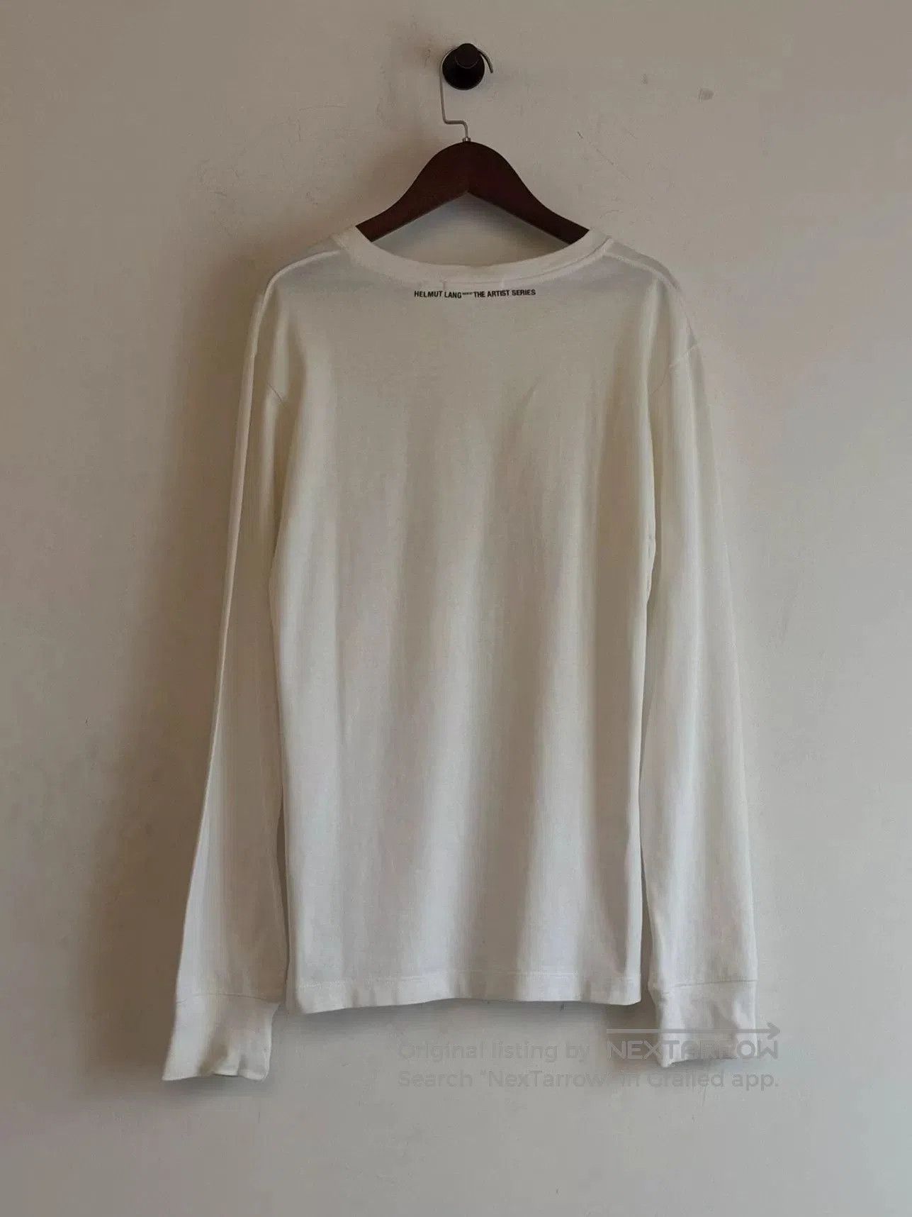 Helmut Lang Helmut Lang Slogan Long Sleeve T. Size US S / EU 44-46 / 1 - 4 Thumbnail
