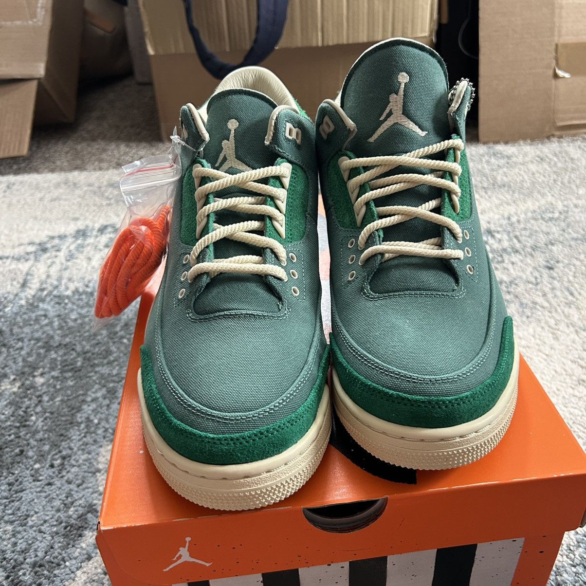 Jordan Brand FZ7974-300 AJ3 AiR JORDAN 3 OG SP BiCOASTAL MALACHiTE FOSSiL Size US 10 / EU 43 - 4 Thumbnail