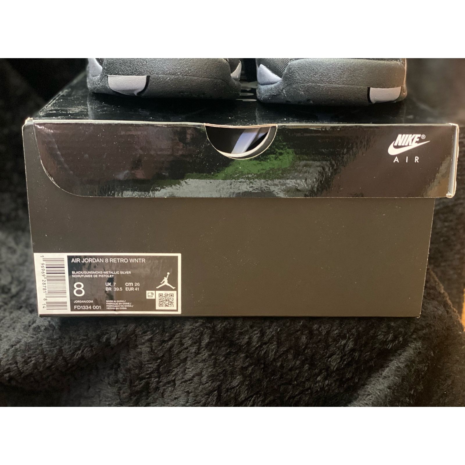Nike Air Jordan 8 Retro WNTR Gunsmoke sz m8 w9.5 Size US 8 / EU 41 - 9 Thumbnail