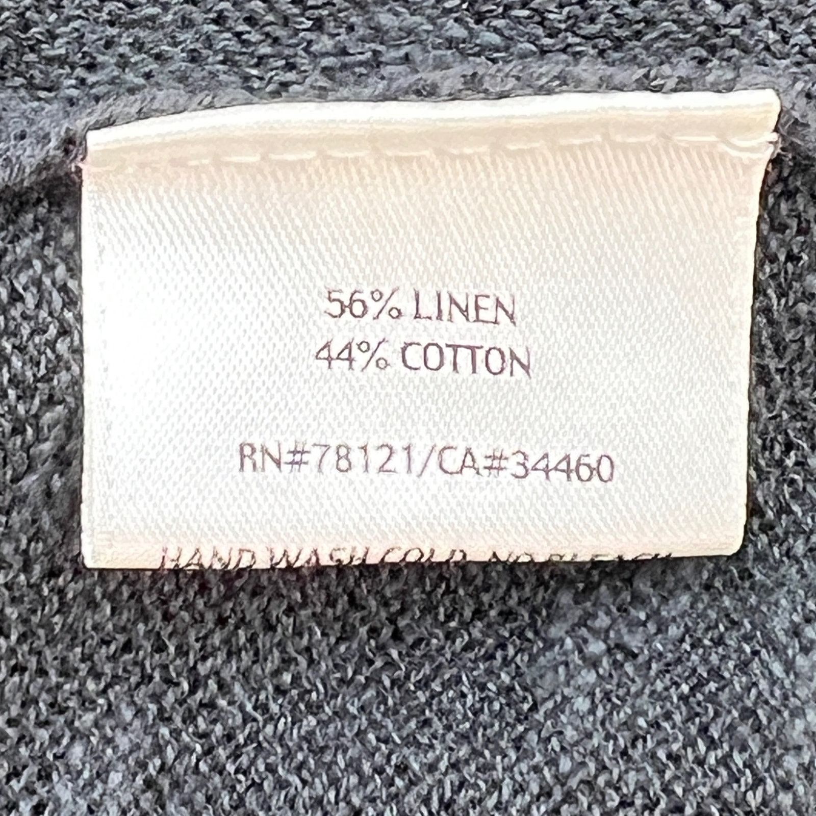 Eileen Fisher Eileen Fisher Open Front Cascading Cardigan Gray Size XL / US 12-14 / IT 48-50 - 4 Thumbnail