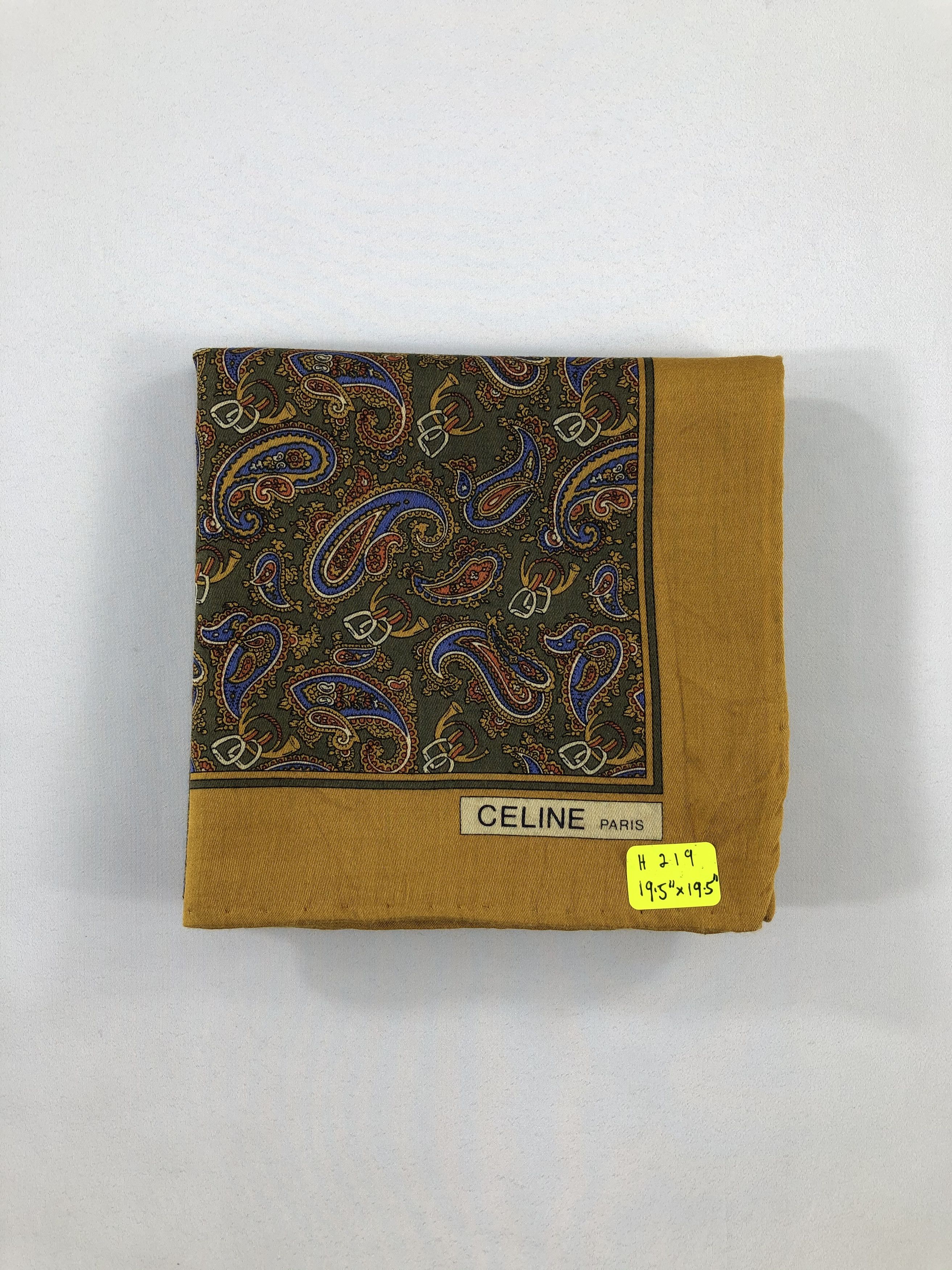 Celine Celine Handkerchief / Bandana / Neckerchief / Babushka Size ONE SIZE - 4 Thumbnail