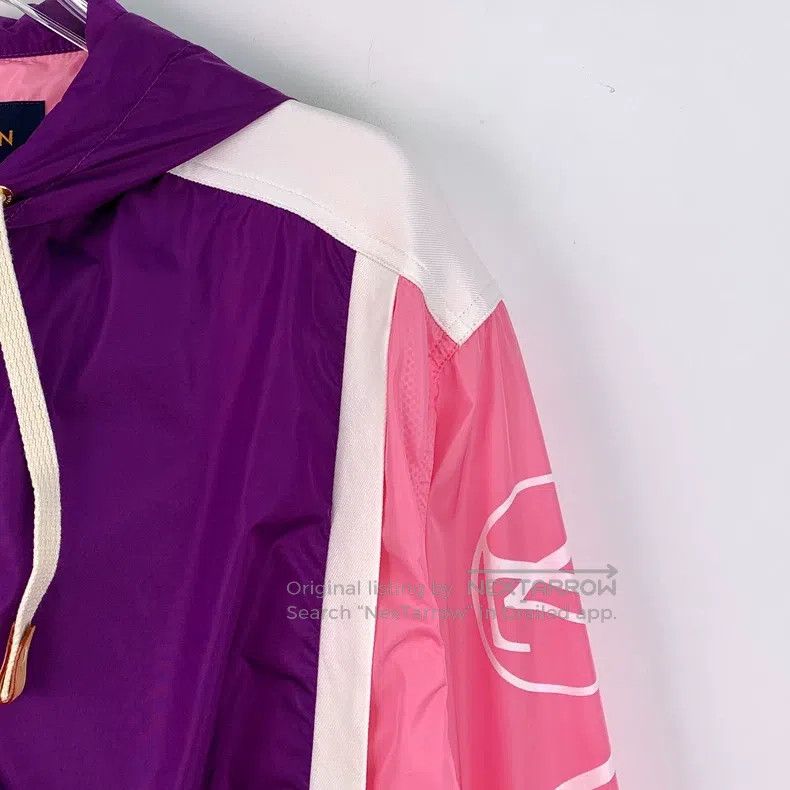 Louis Vuitton Louis Vuitton Color-block logo monogrammed hooded drawstri Size XS / US 0-2 / IT 36-38 - 3 Thumbnail