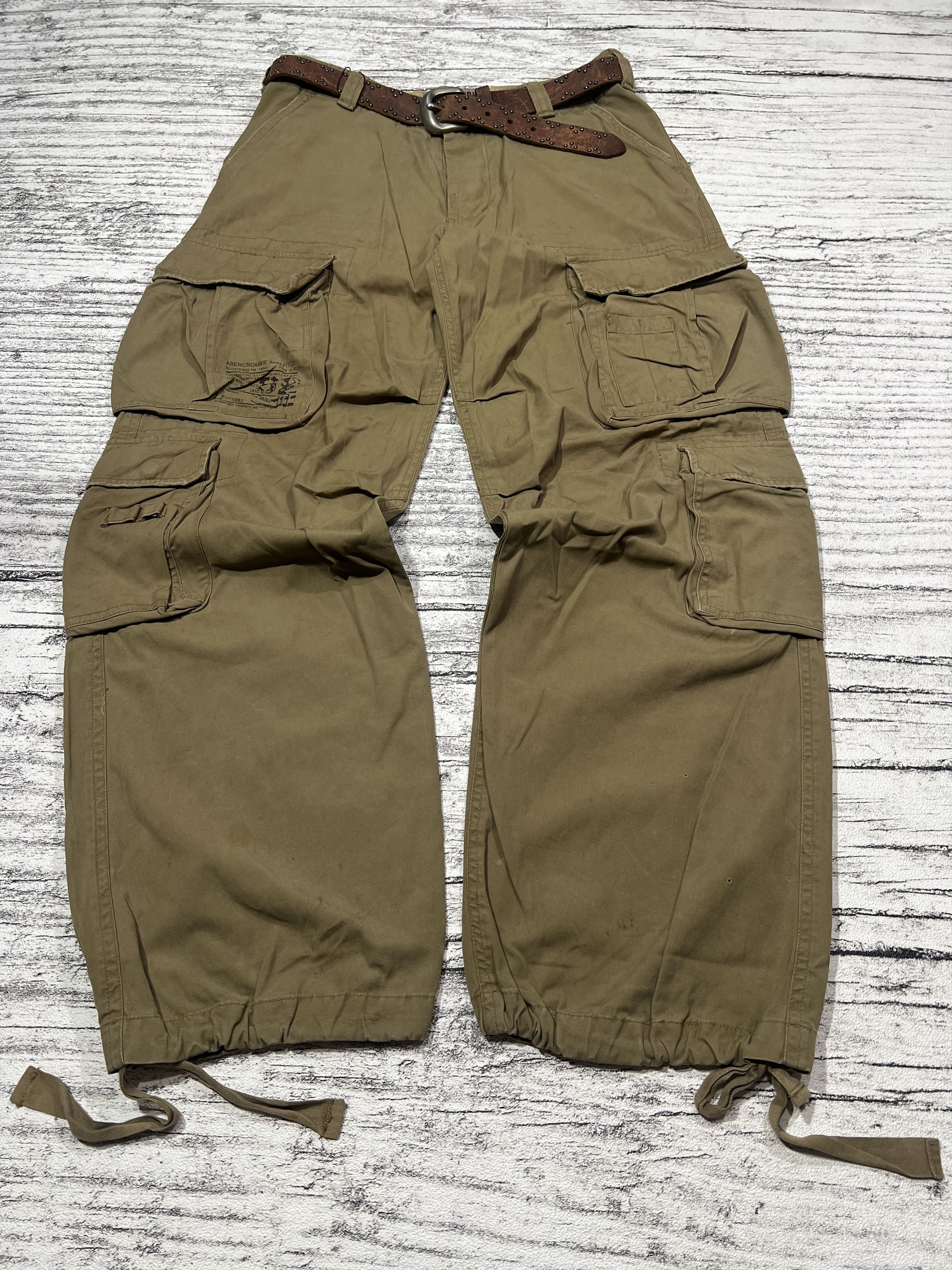 Abercrombie & Fitch 2000s Japanese Hysteric Y's Multipocket Cargo y2k Lgb Ifsix Size US 32 / EU 48 - 1 Thumbnail