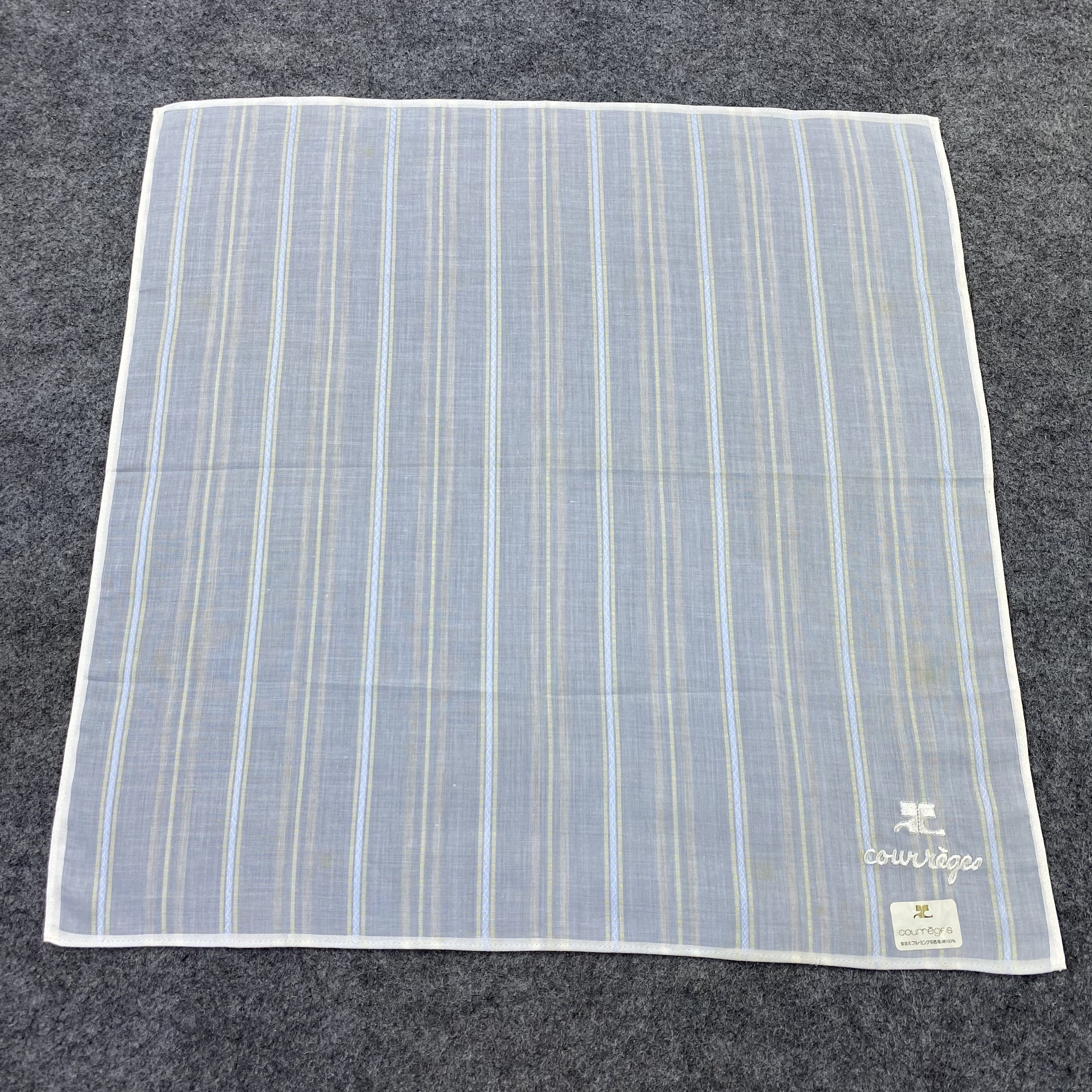 Courreges Courreges Handkerchief / Bandana / Neckerchief-B1553 Size ONE SIZE - 3 Thumbnail
