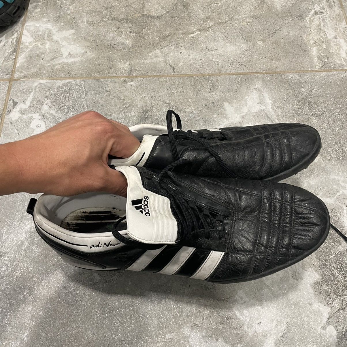 Pro Player Football boots Adidas adinova F50 FG leather soccer shoes Size US 12.5 / EU 45-46 - 5 Thumbnail