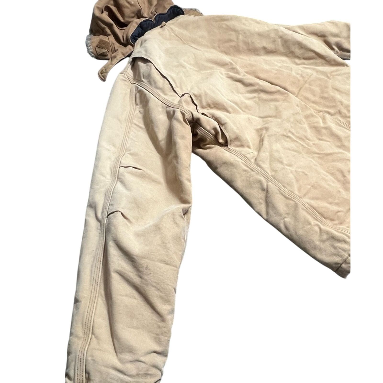 Carhartt VTG Carhartt Jacket CQ186 Chore Coat Canvas 90s UNION MADE Size US XXL / EU 58 / 5 - 13 Thumbnail