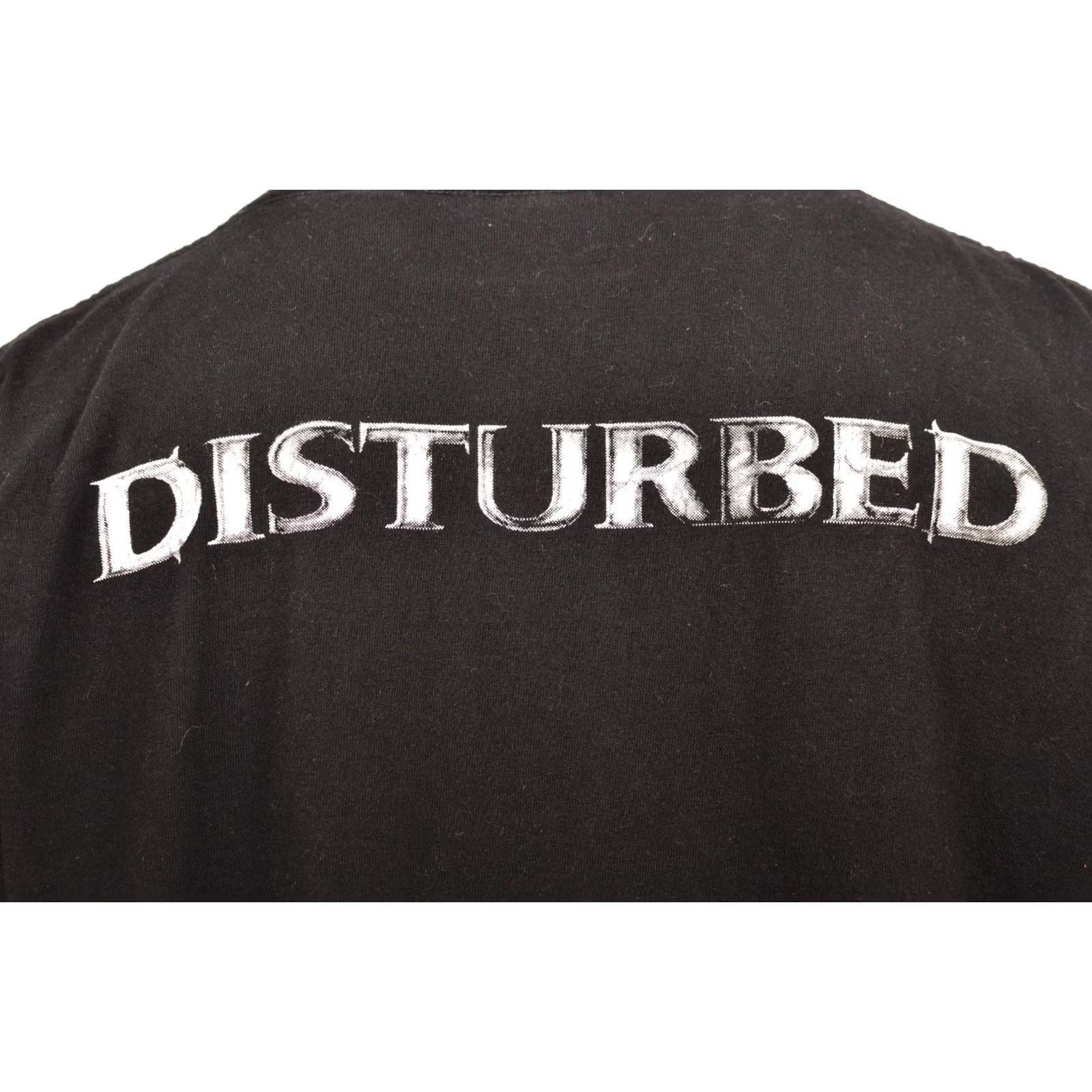 Vintage VINTAGE Hot Rock Disturbed The Guy Rock T-Shirt M Black Mens XS? Size US M / EU 48-50 / 2 - 5 Thumbnail