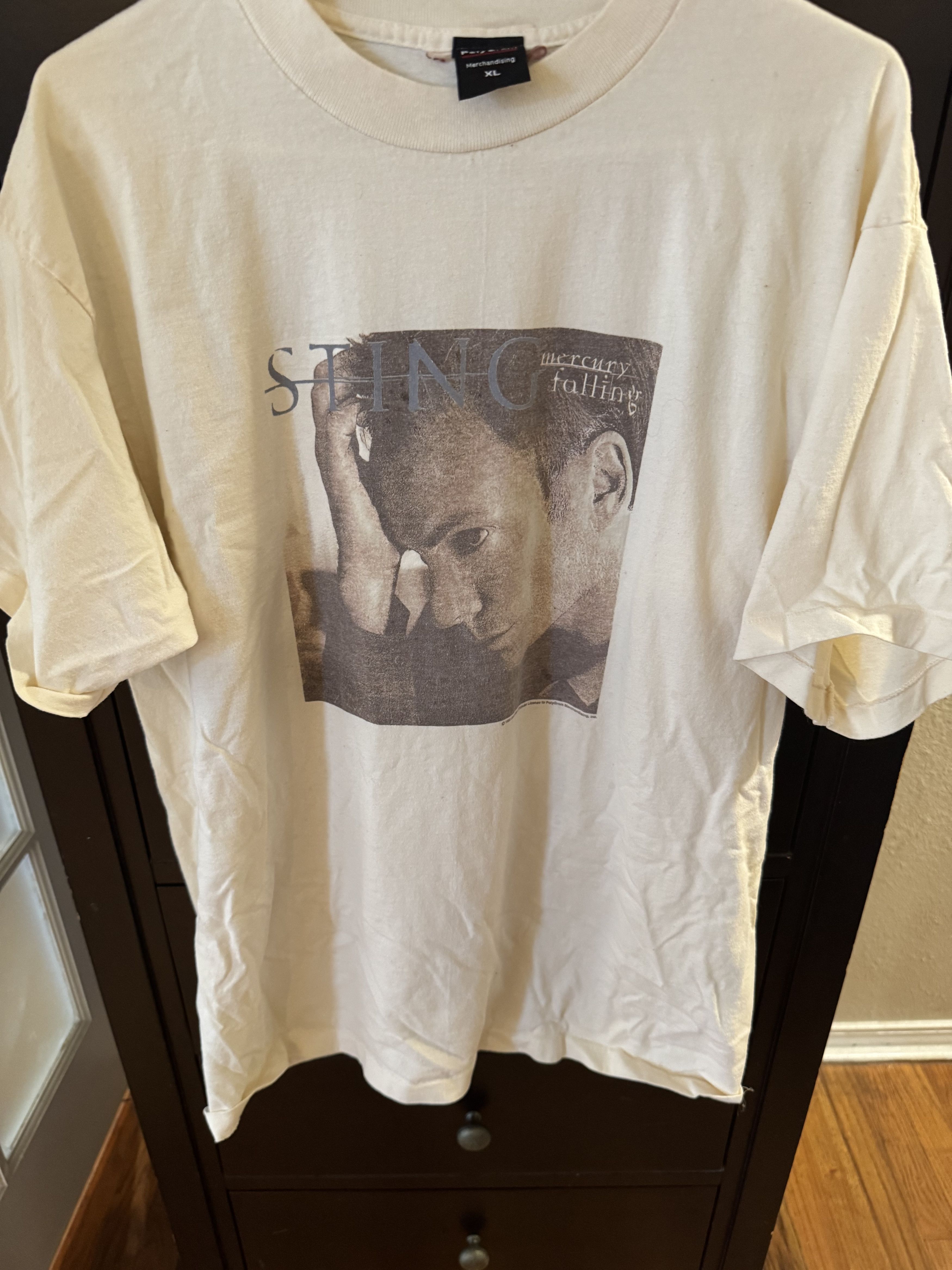Sting Sting Mercury Falling Tour T-Shirt Size US XL / EU 56 / 4 - 3 Thumbnail