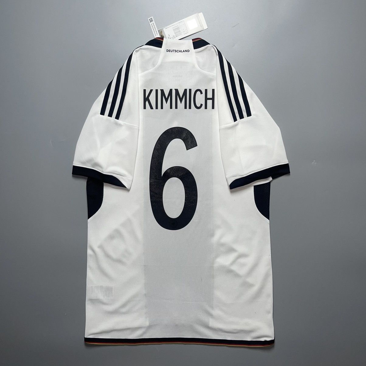 Adidas GERMANY ADIDAS 2022 WORLD CUP SOCCER HOME JERSEY #6 KIMMICH Size US S / EU 44-46 / 1 - 1 Thumbnail