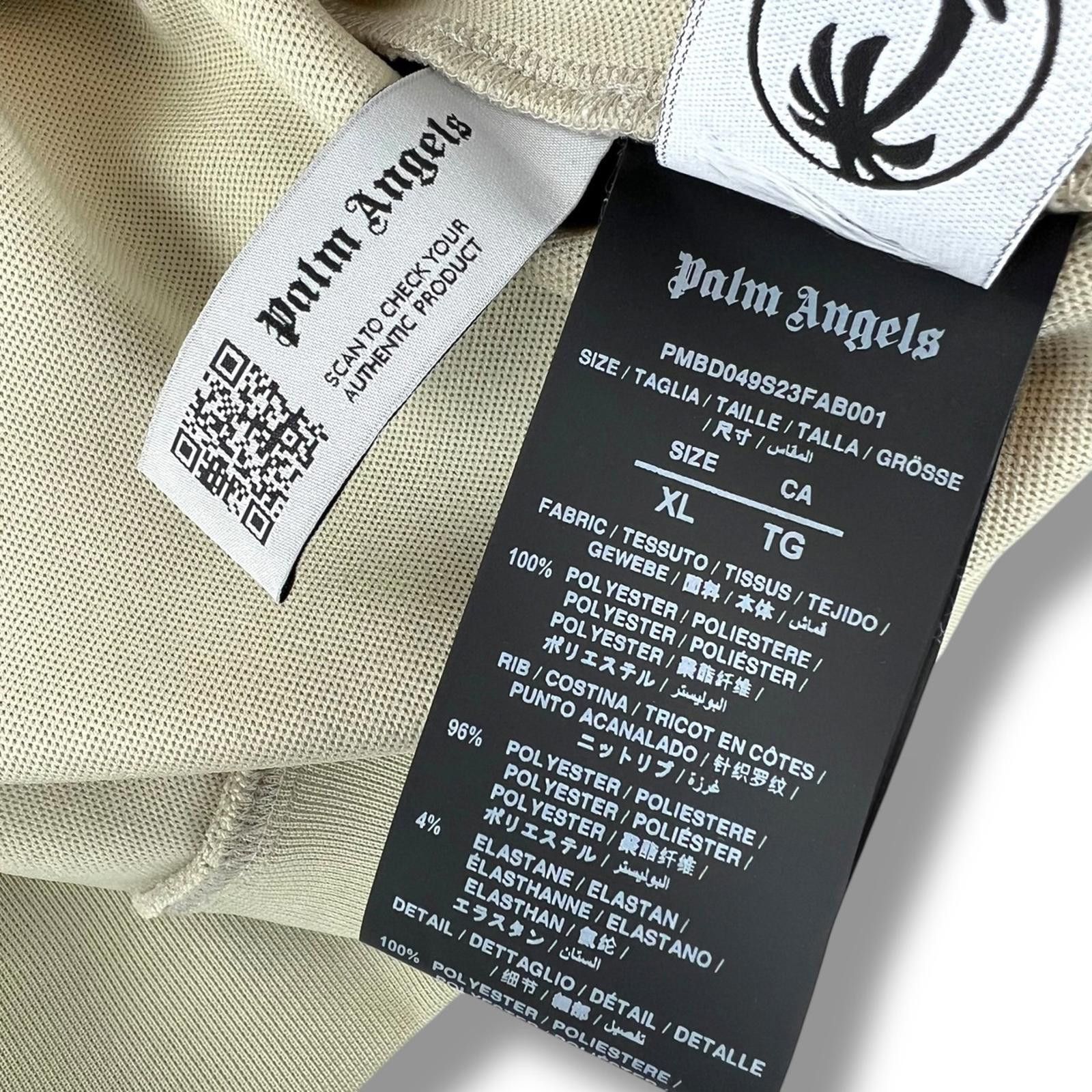 Palm Angels Palm Angels Pastel Green & Pink Track Hoodie Size US XL / EU 56 / 4 - 4 Thumbnail