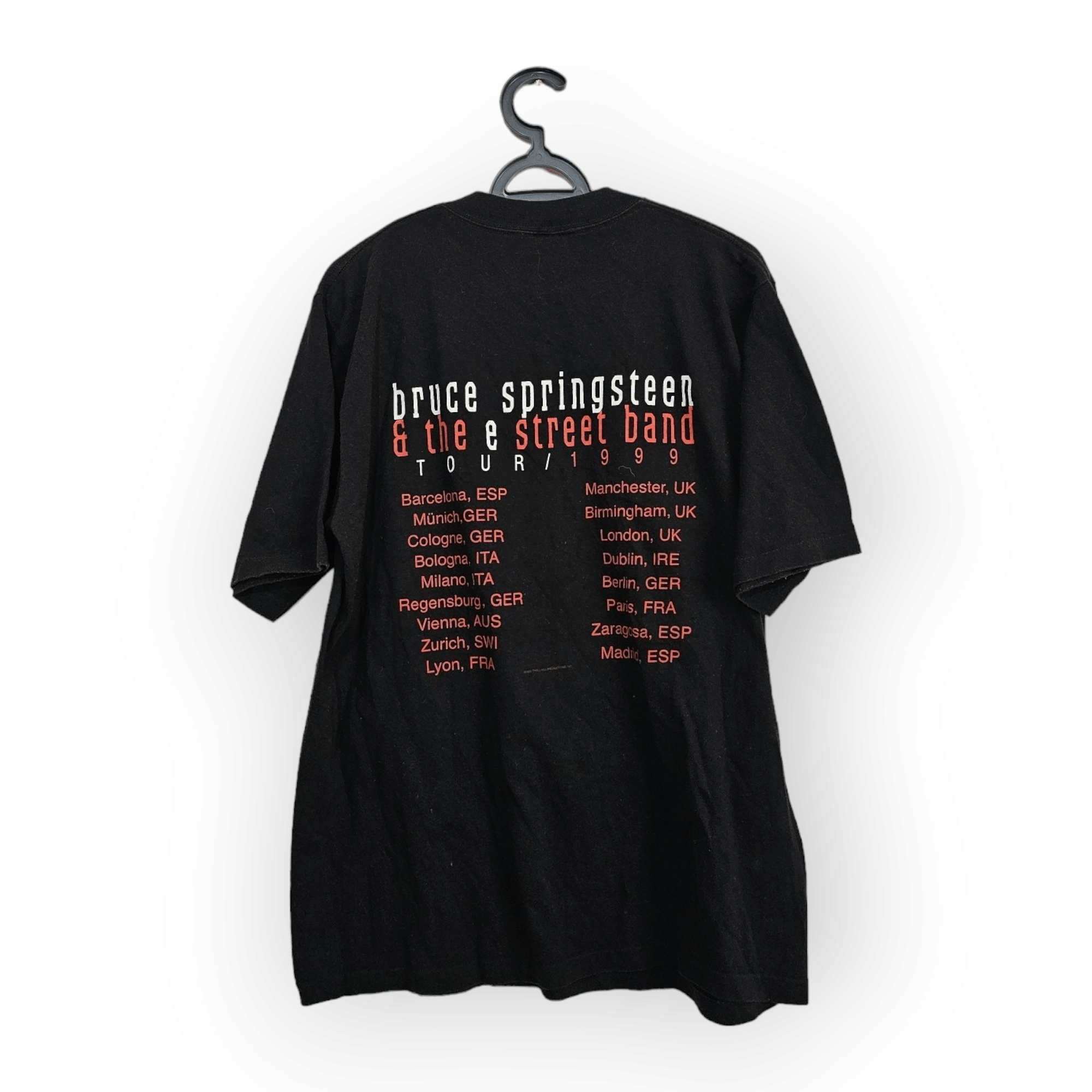 All Sport × Band Tees × Vintage Bruce Springsteen 1999 European Tour Size US L / EU 52-54 / 3 - 3 Thumbnail