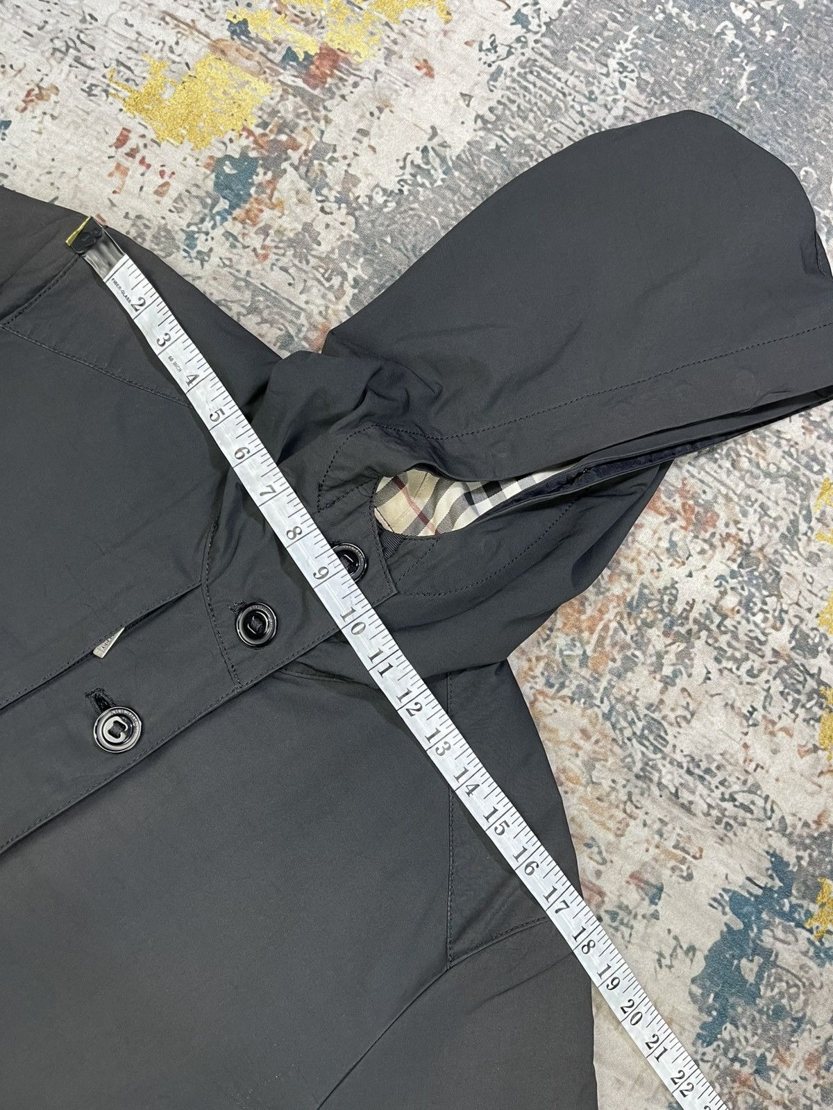 Burberry Burberry AW 2003 Sample Nova Check Lined Fishtail Parka Size US S / EU 44-46 / 1 - 17 Thumbnail
