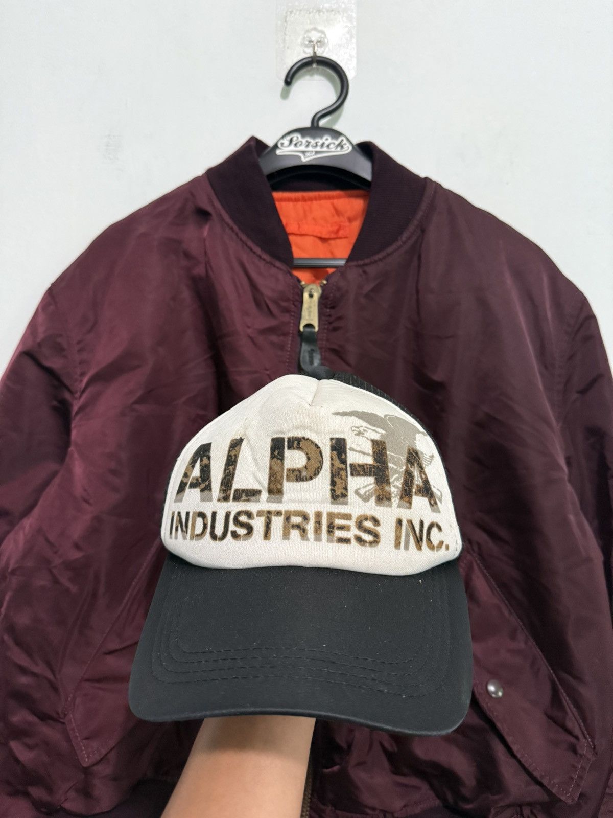 Vintage Vintage alpha industries bomber jacket reversable Size US XL / EU 56 / 4 - 2 Thumbnail