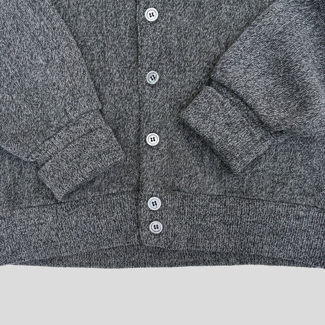 Nordstrom Nordstrom 1980 80s Vintage USA Made Heather Grey Cardigan Size US S / EU 44-46 / 1 - 2 Thumbnail