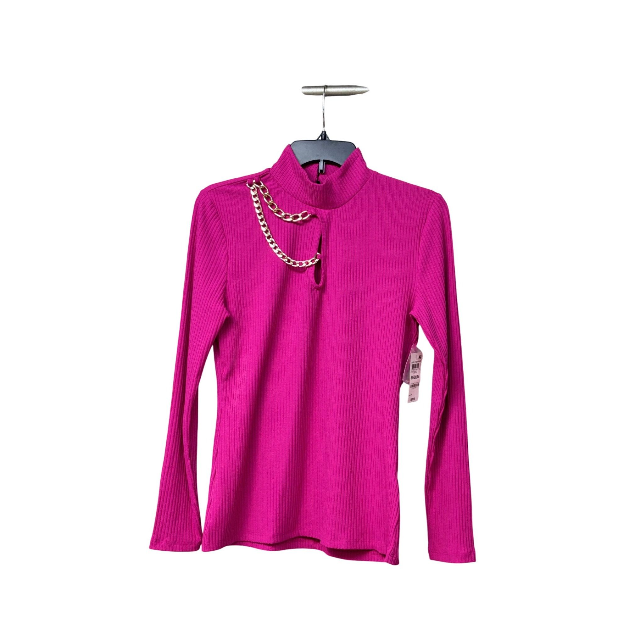 Other INC International Concepts Chain-Trim Keyhole Top, Pink Tutu Size M / US 6-8 / IT 42-44 - 10 Thumbnail