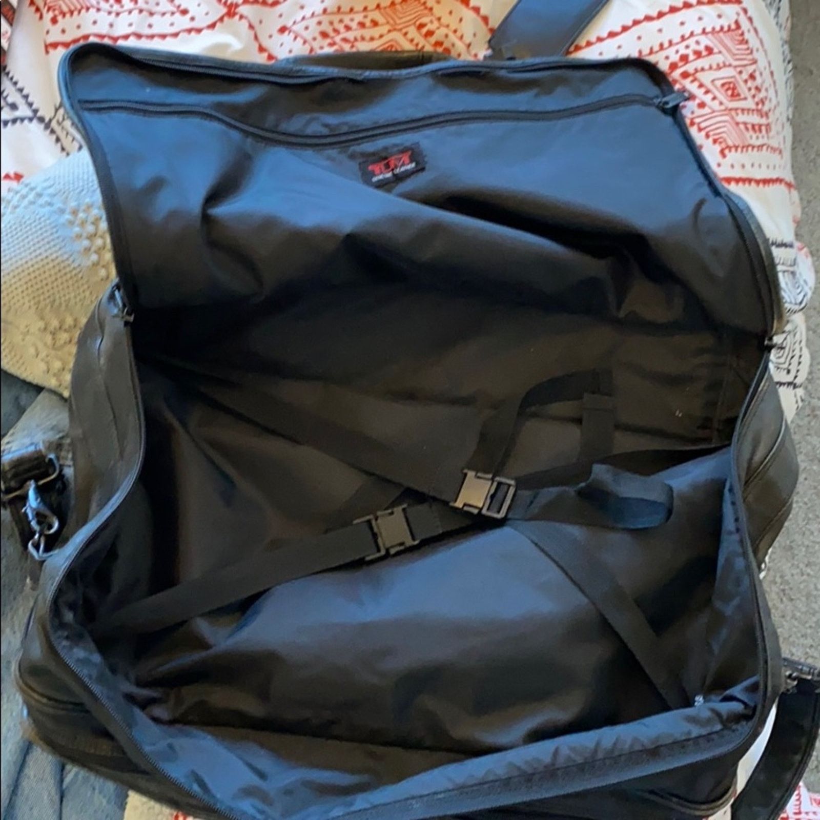 Tumi TUMI distressed leather messenger computer bag rugged Size ONE SIZE - 2 Thumbnail