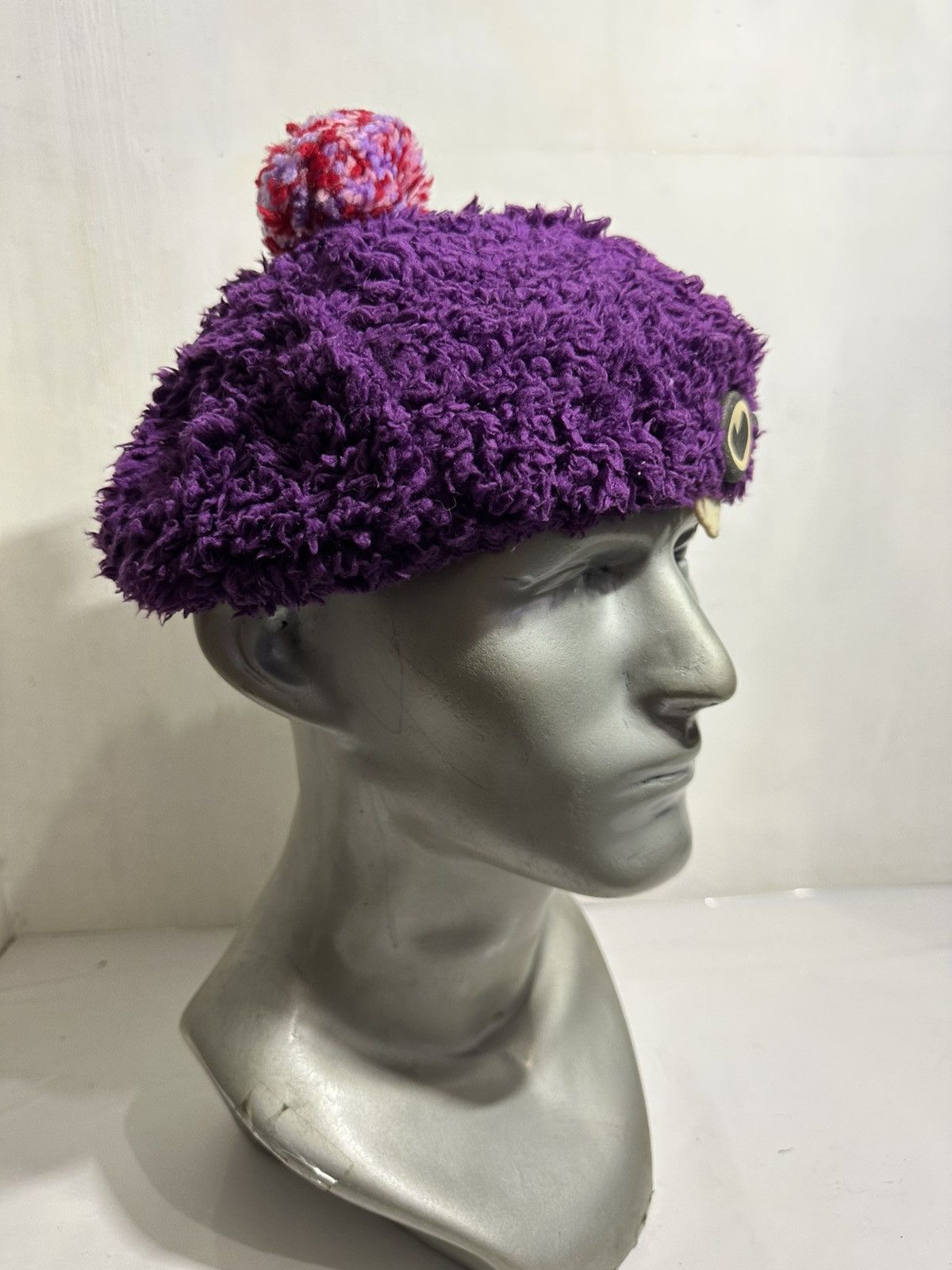 Japanese Brand Tabinary Monster Eyed Cartoon Beret Hats Size ONE SIZE - 6 Thumbnail