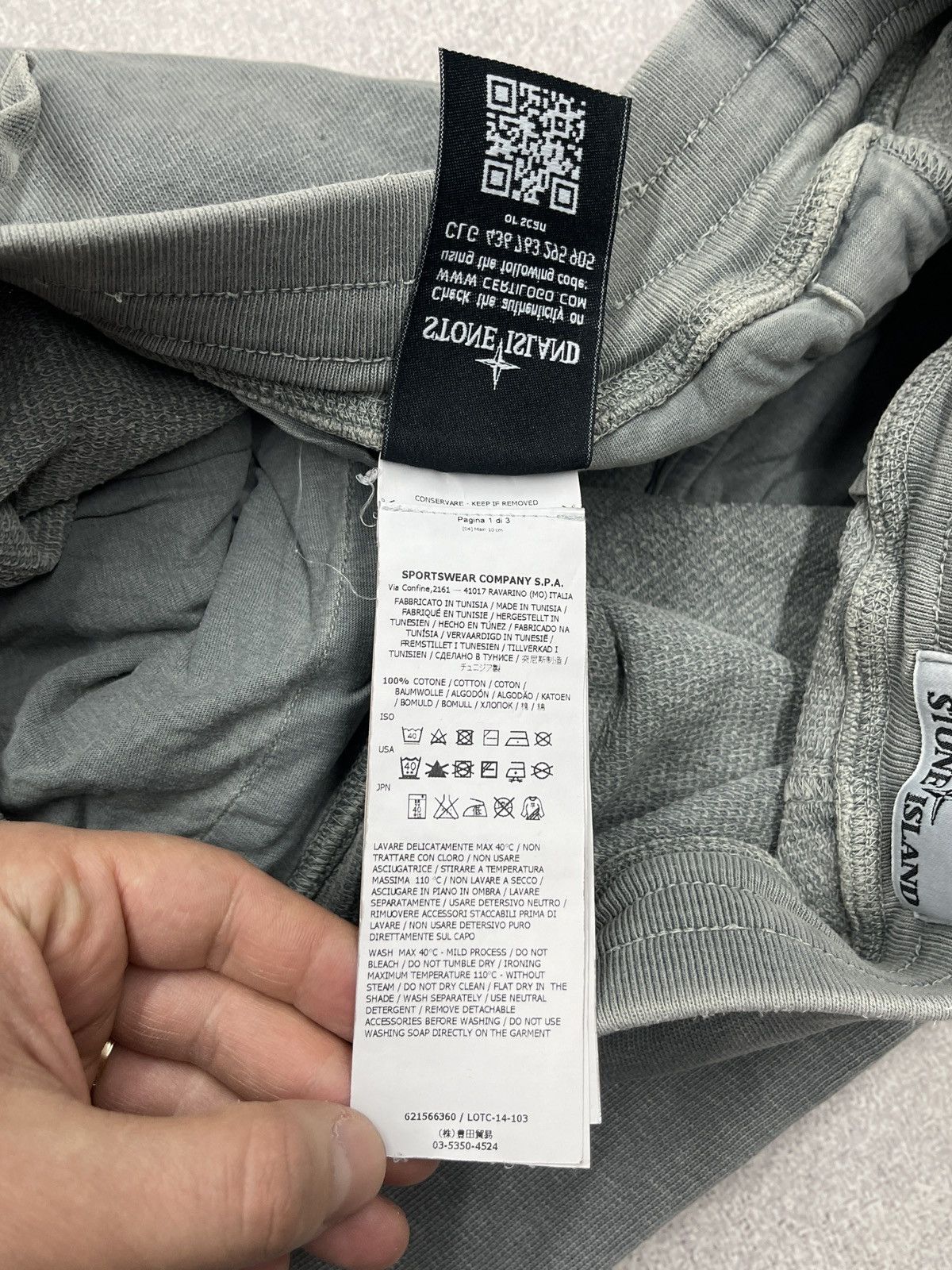 Stone Island Mens Stone Island Mustard 2015 Grey Cargo Shorts Size L Size US 34 / EU 50 - 17 Thumbnail