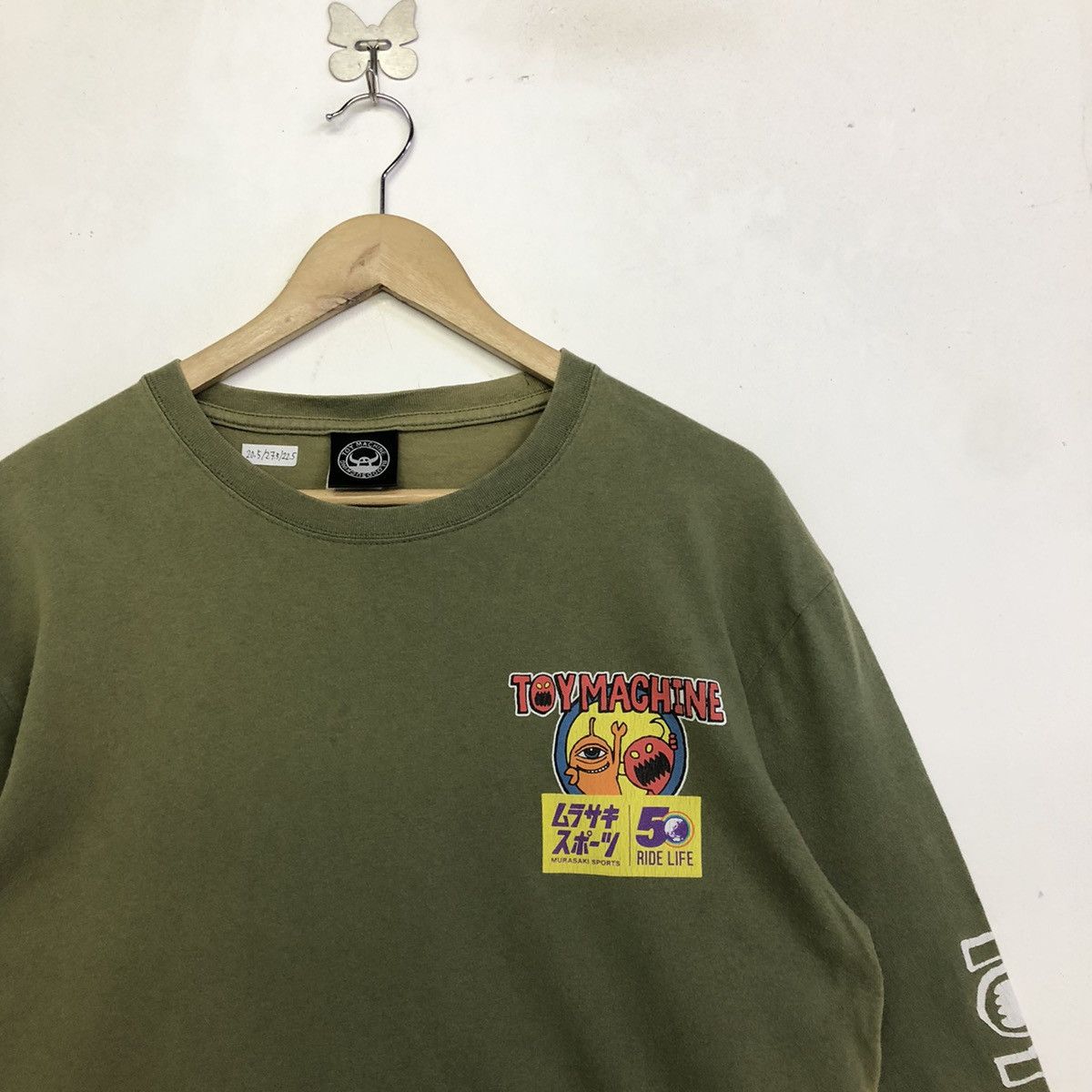 Toy Machine Toy Machine X Sketchbooks 3 Sunfaded Long Sleeve Tee Size US M / EU 48-50 / 2 - 4 Thumbnail