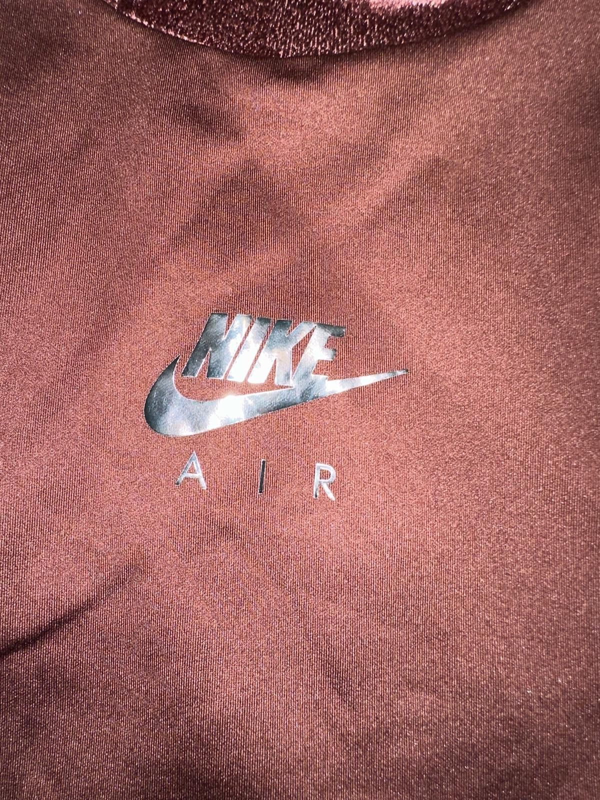 Nike Nike Women’s Air Midlayer Long Sleeve Brown Top Sample Size S / US 4 / IT 40 - 2 Thumbnail