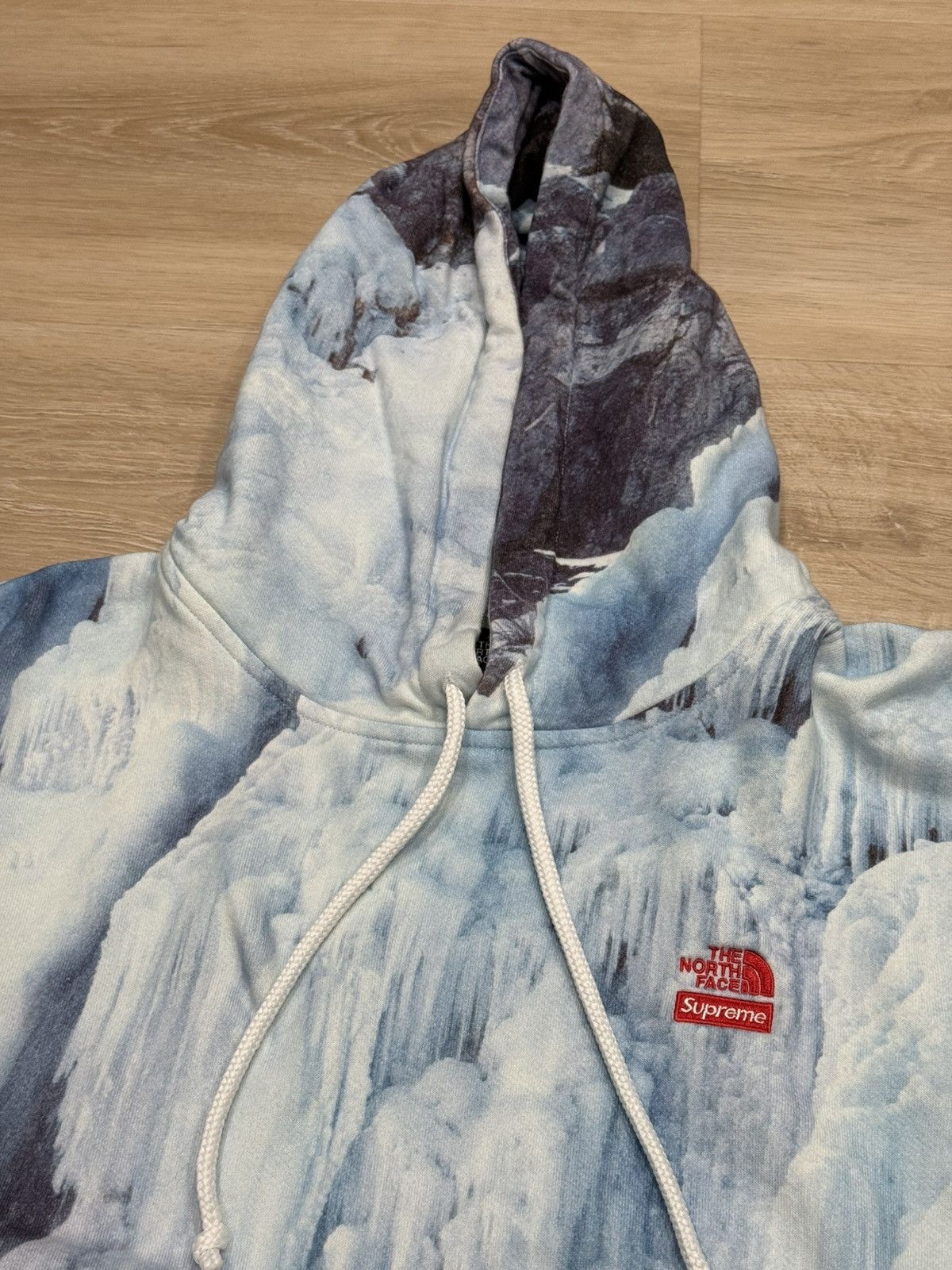 Supreme × The North Face Supreme/TNF Ice Climb Hoodie Size US M / EU 48-50 / 2 - 4 Thumbnail